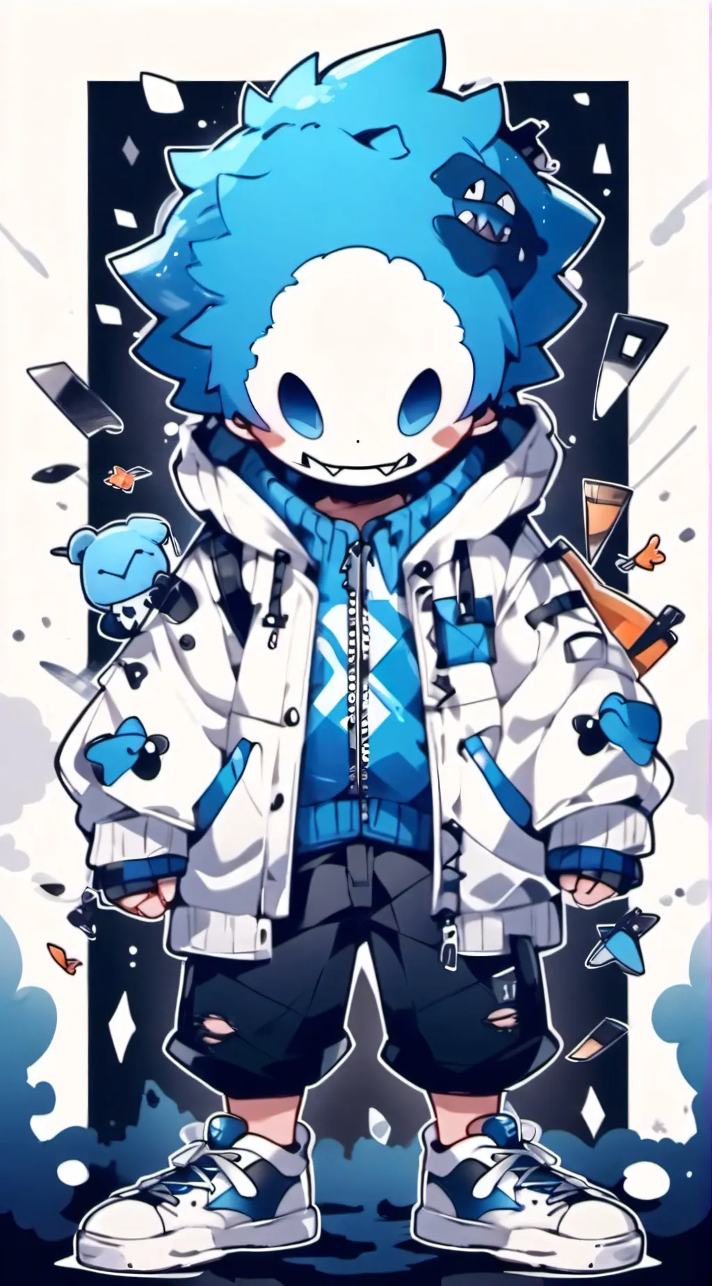 ai character: Poppy playtime!!!! background