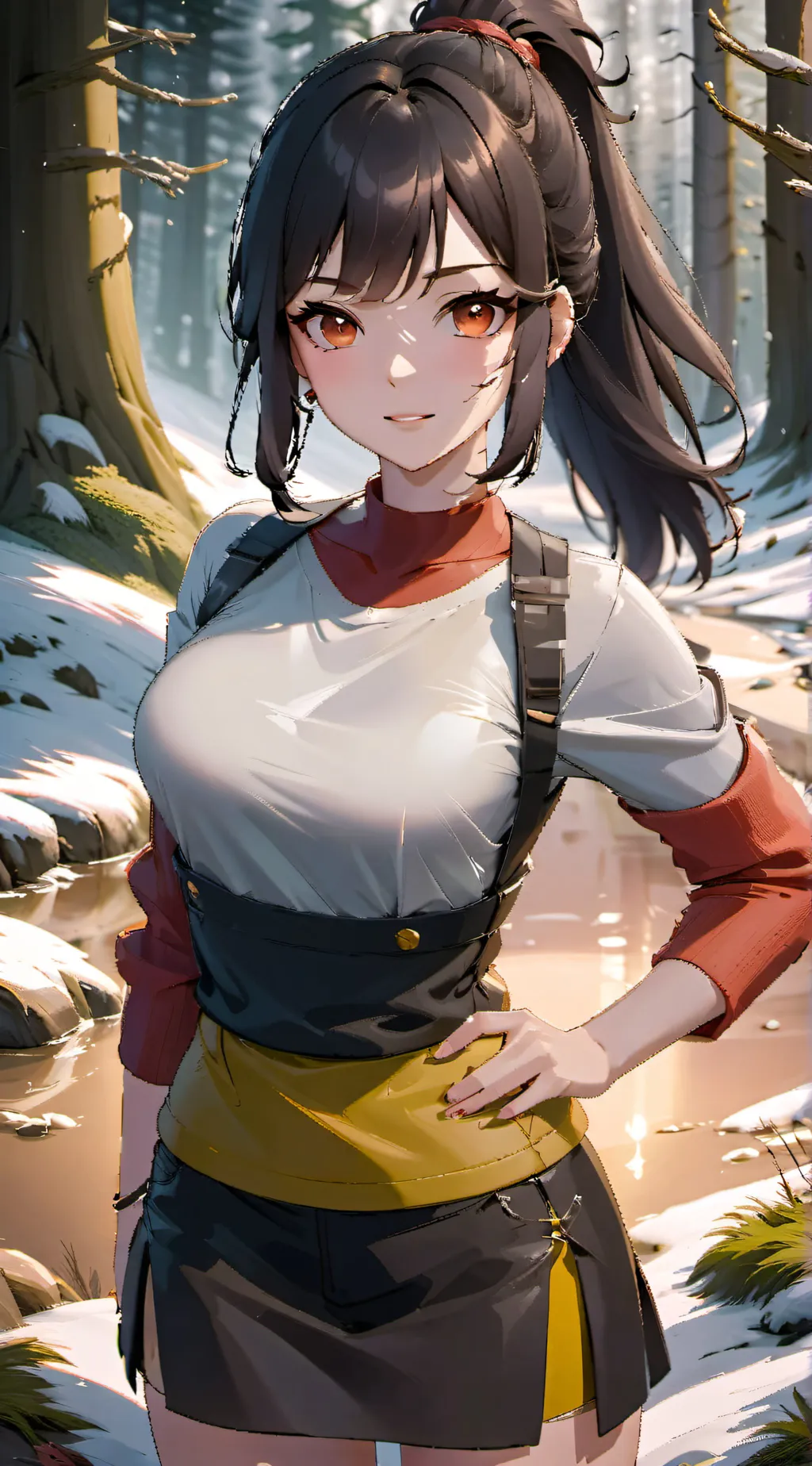 ai character: Scarlett  background