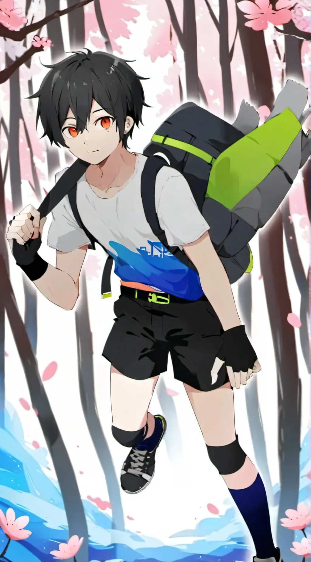 ai character: Macky background
