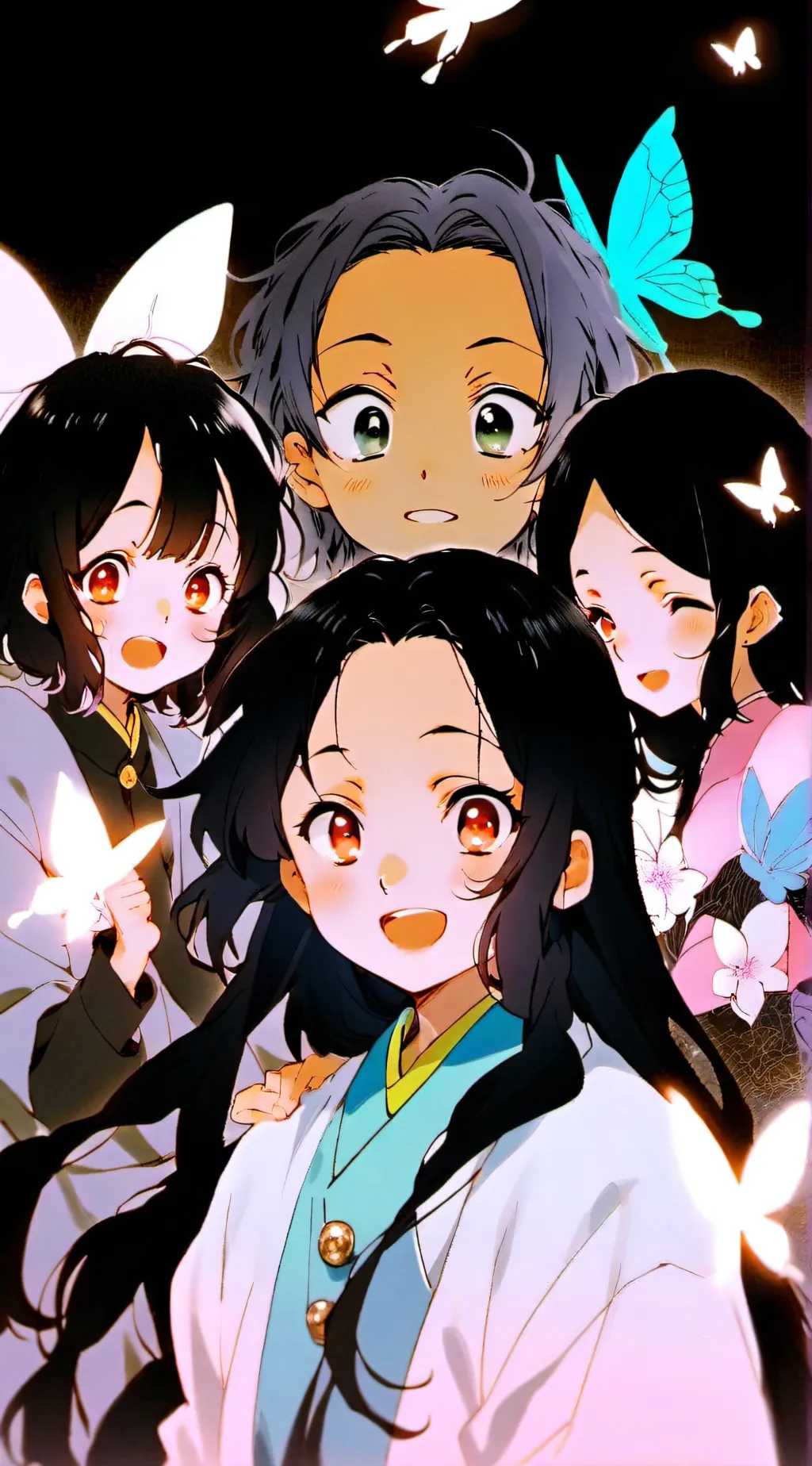 ai character: The question  background