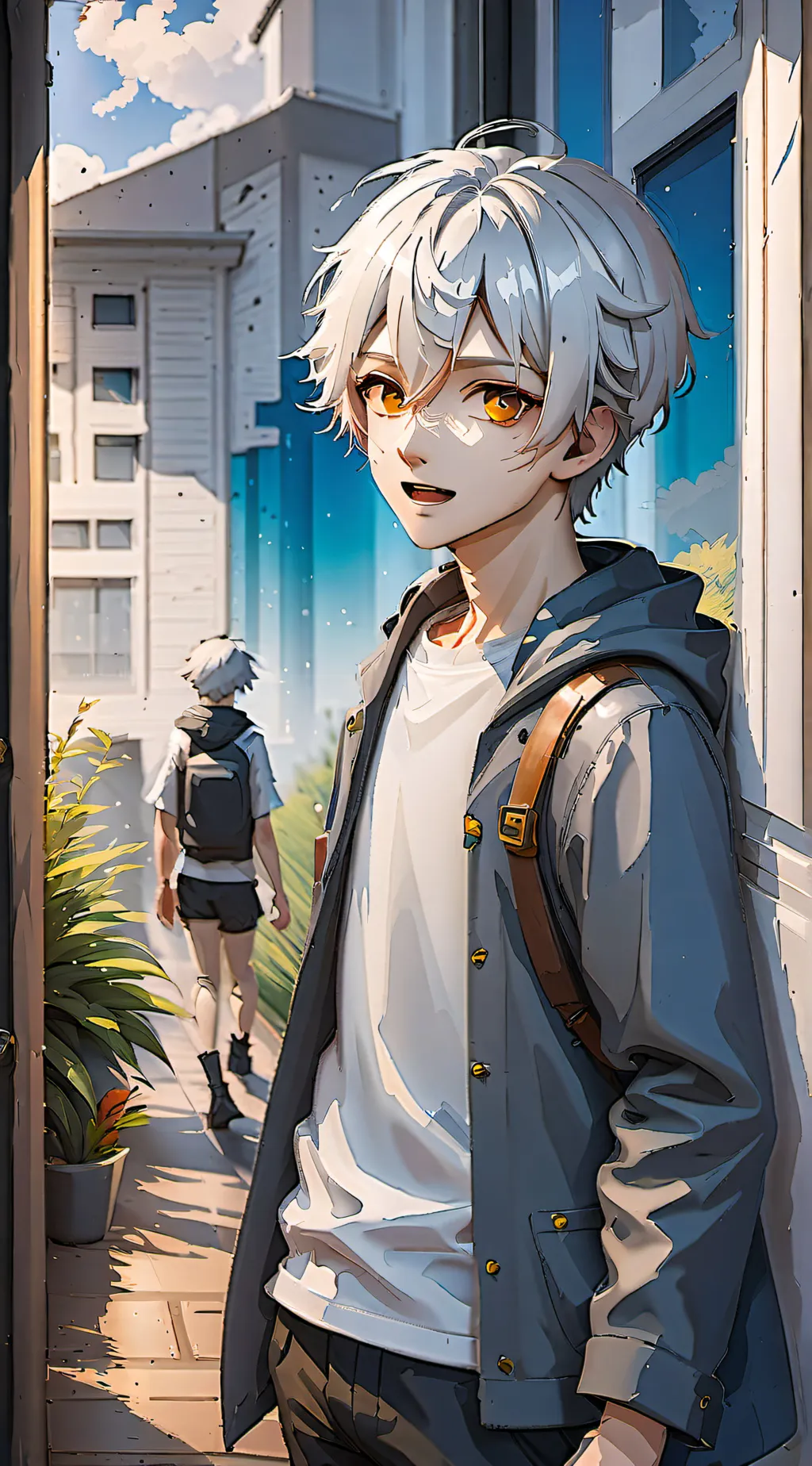 ai character: Chris background