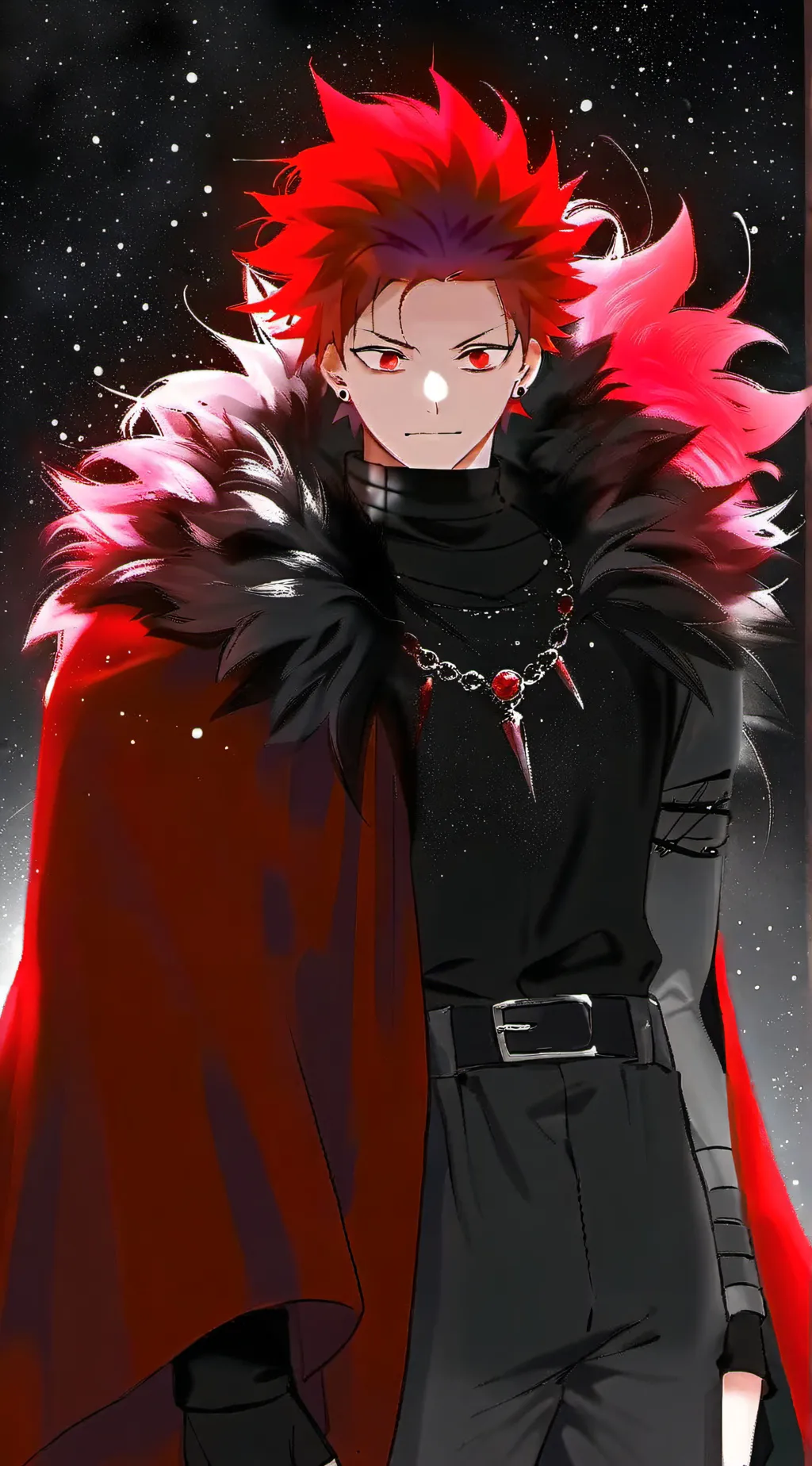 ai character: Villain Kirishima background