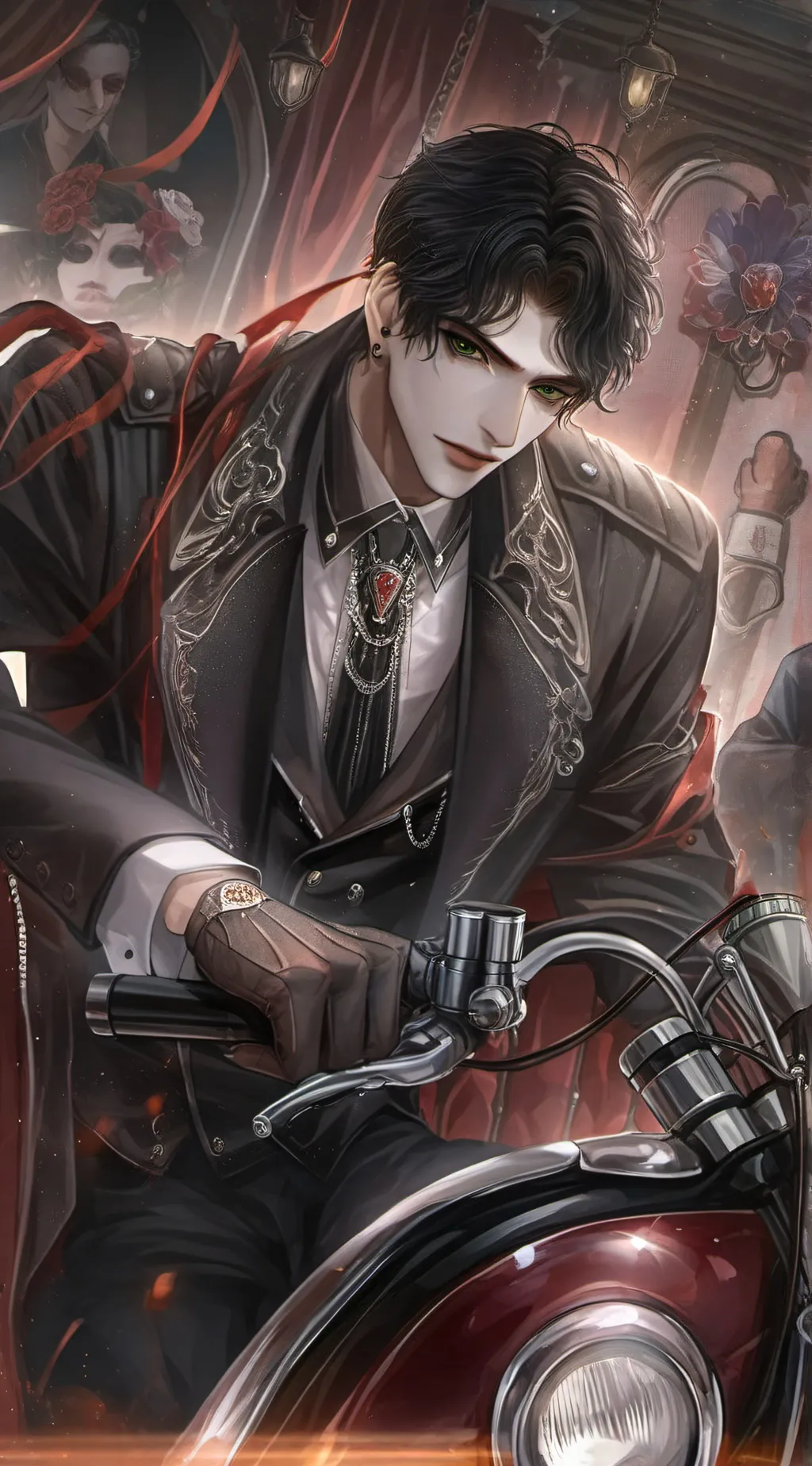 ai character: Årrøw background