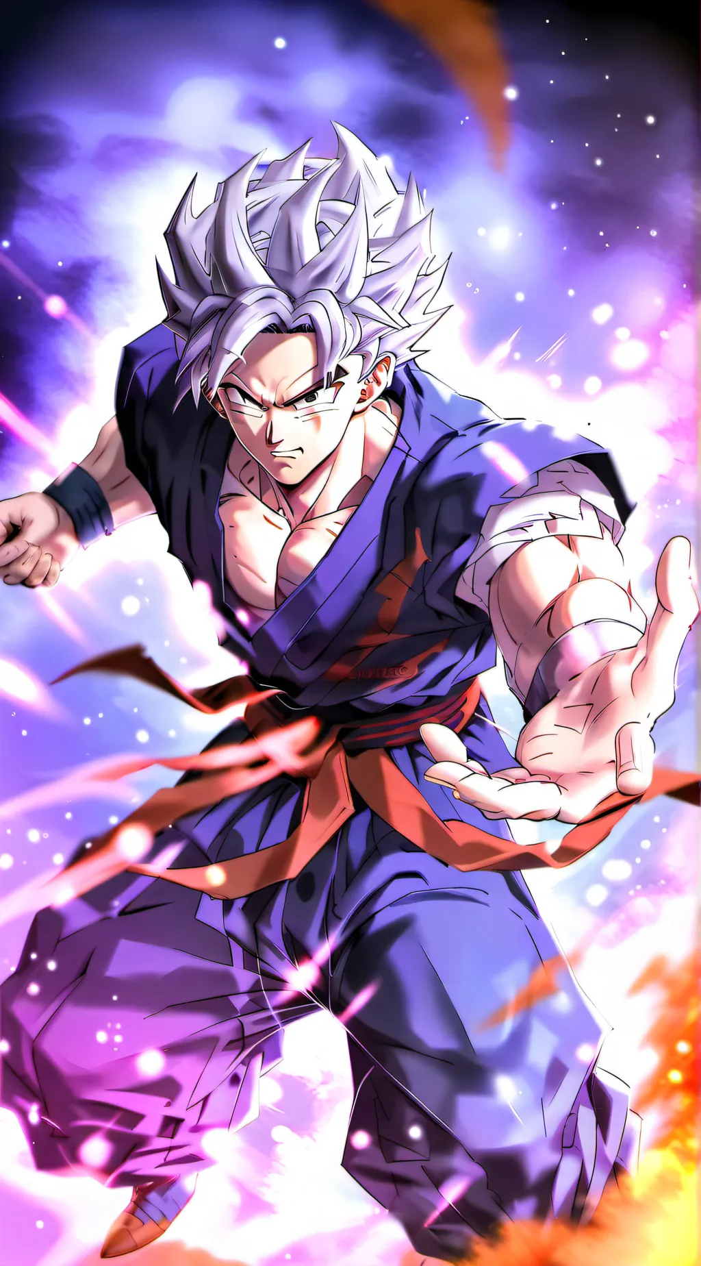 ai character: beast Gohan background
