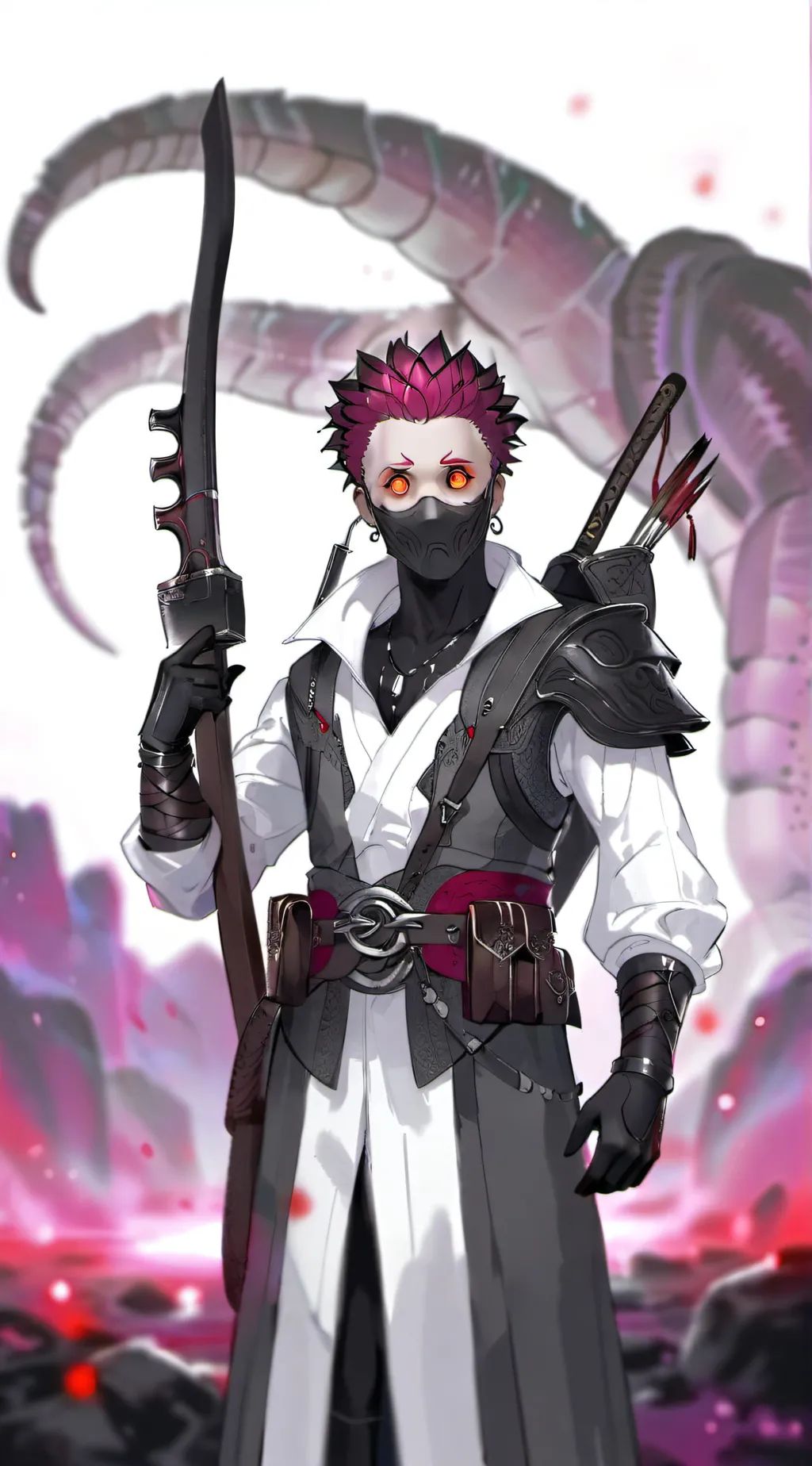 ai character: Axeman background