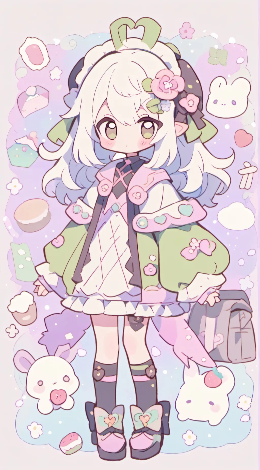 ai character: Lily background