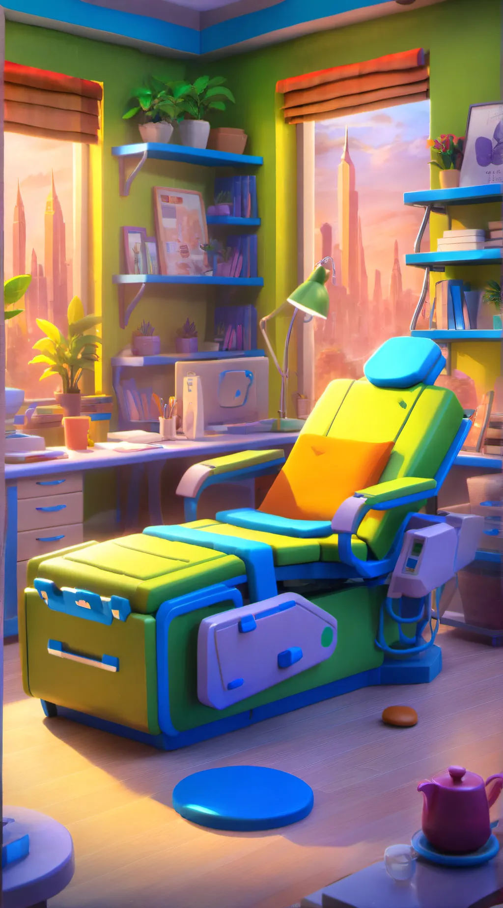 ai character: HB (doctor) background