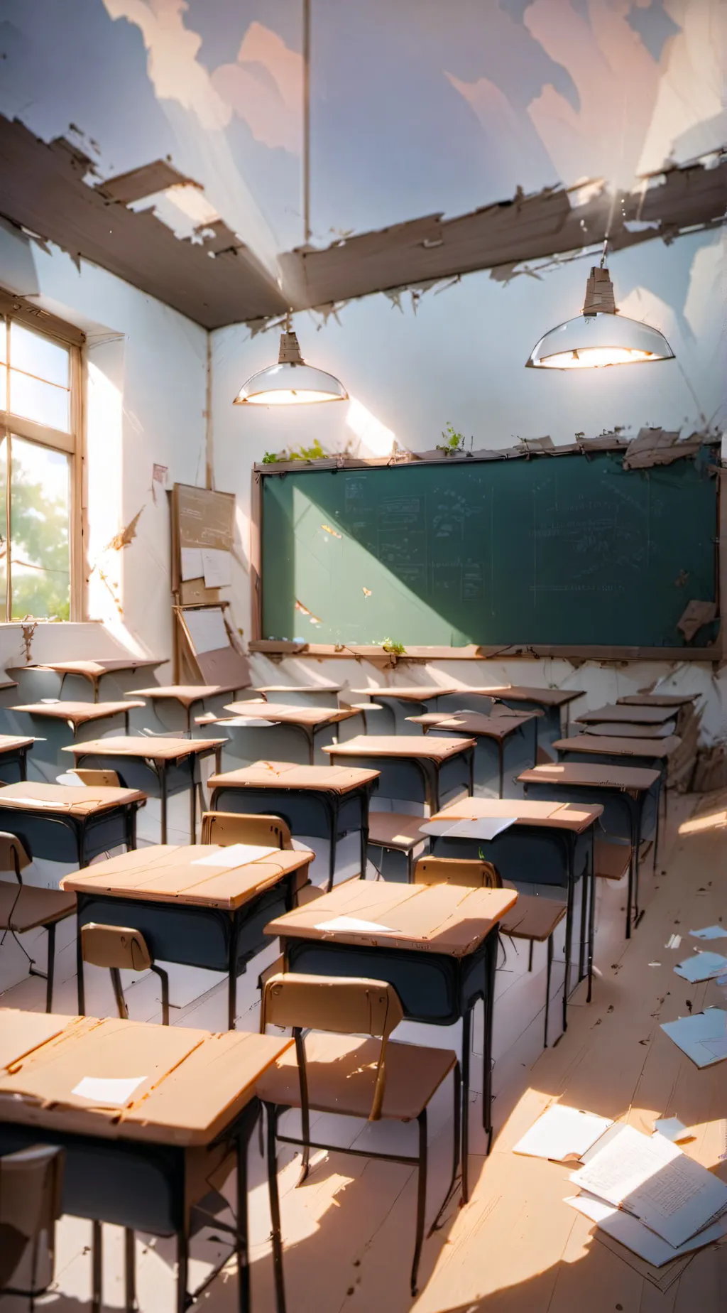 ai character: Class 1a ur story background