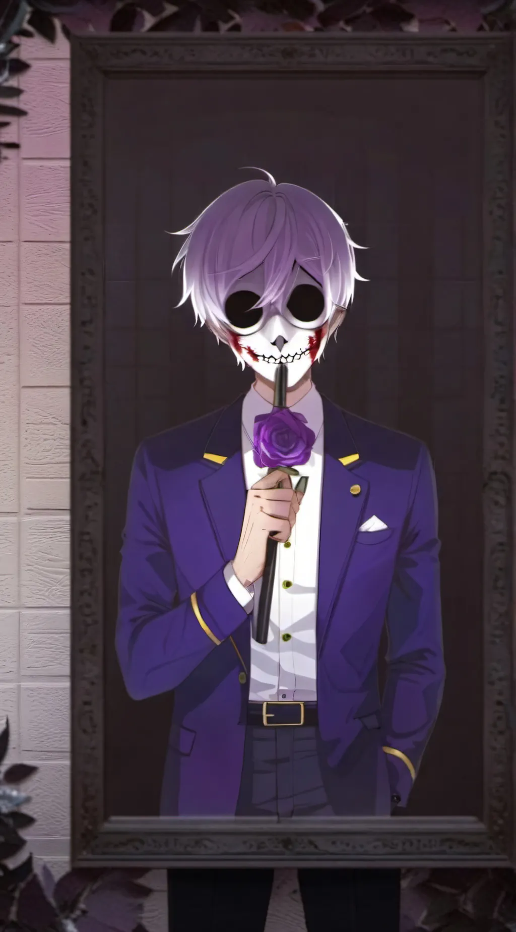 ai character: William Afton  background