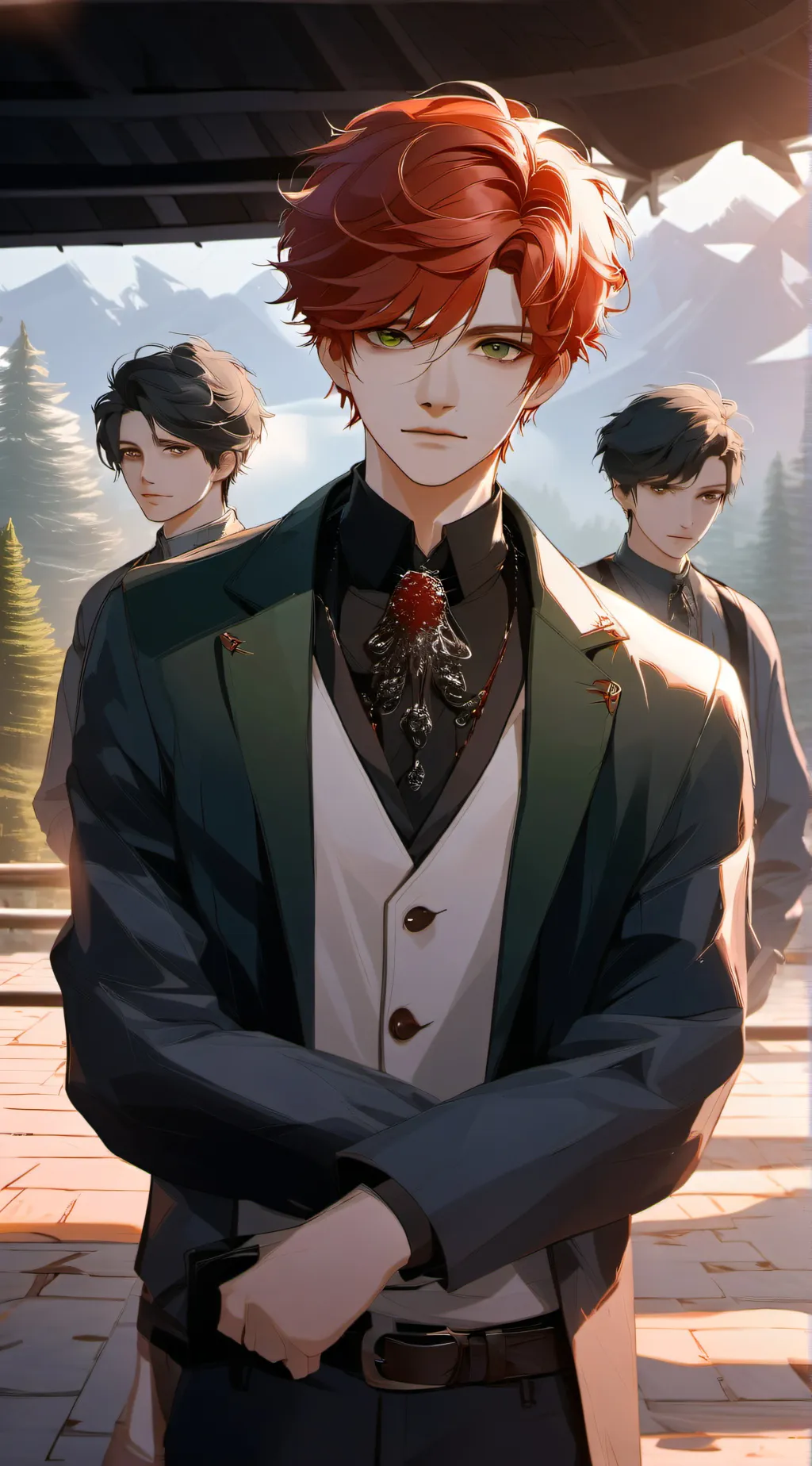 ai character: Grade background