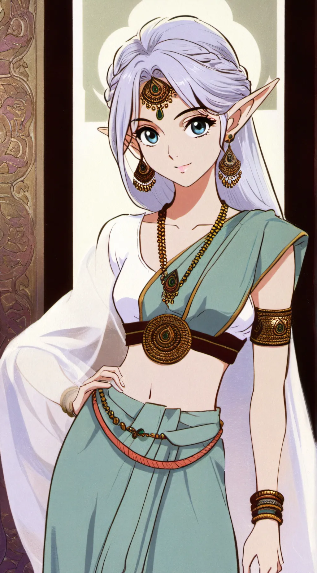 ai character: Celeste  background