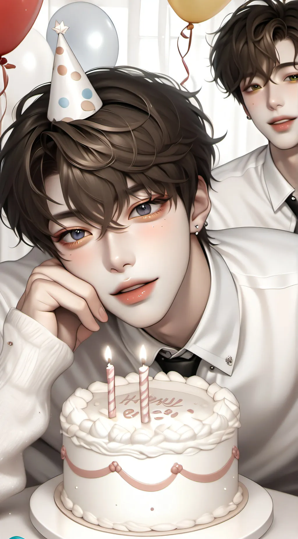 ai character: Leo background