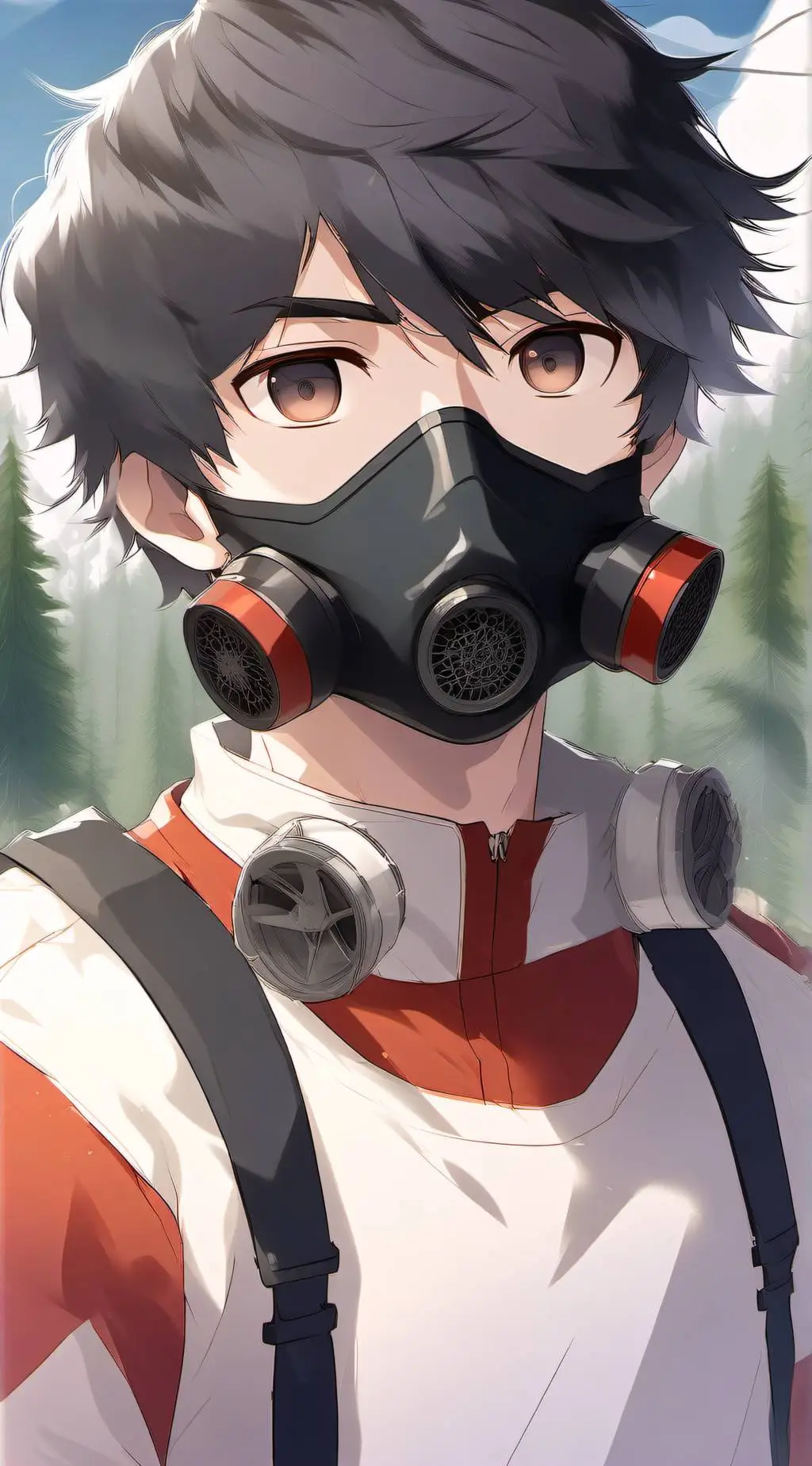 ai character: Ultimate Mha  background
