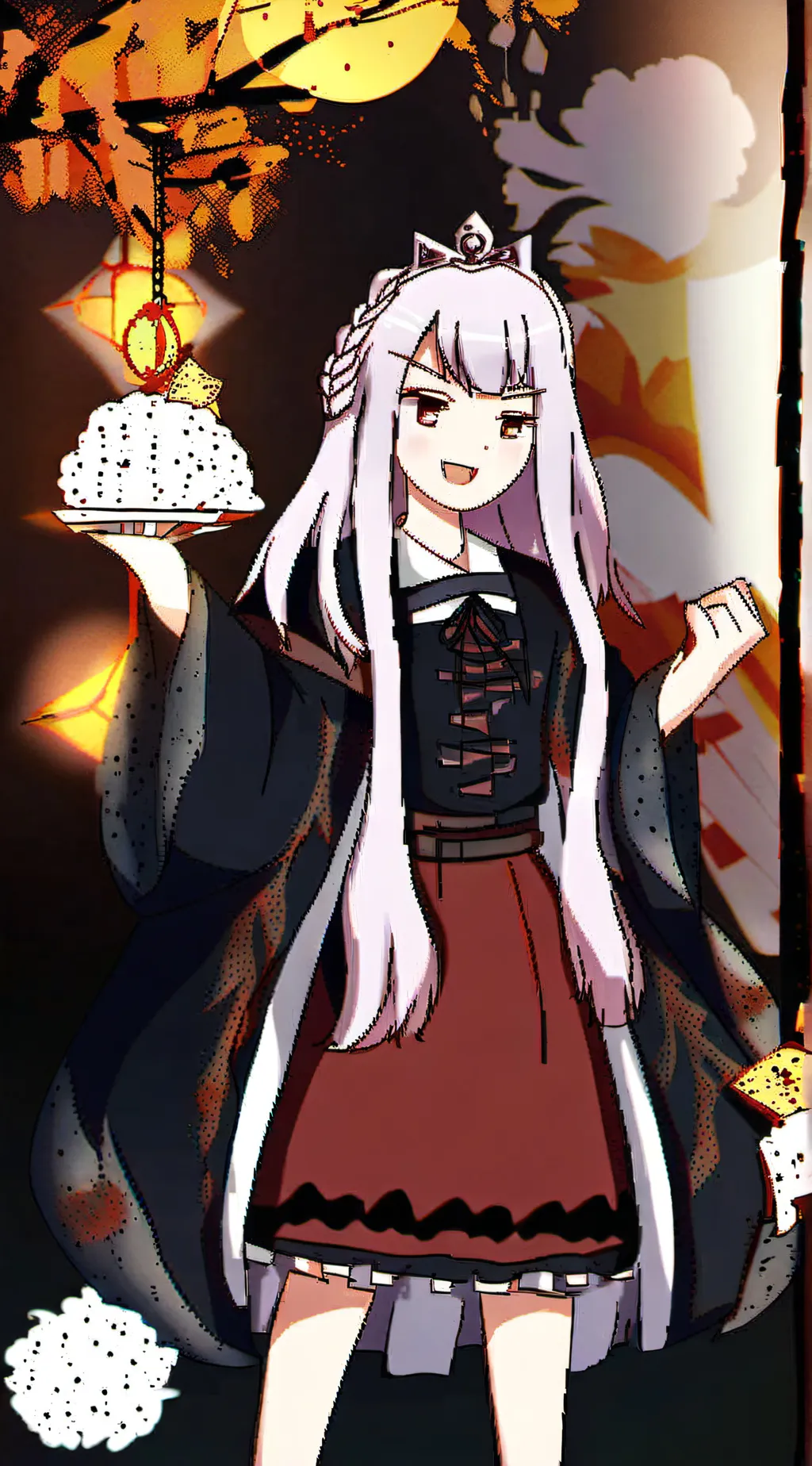 ai character: Ayaka background