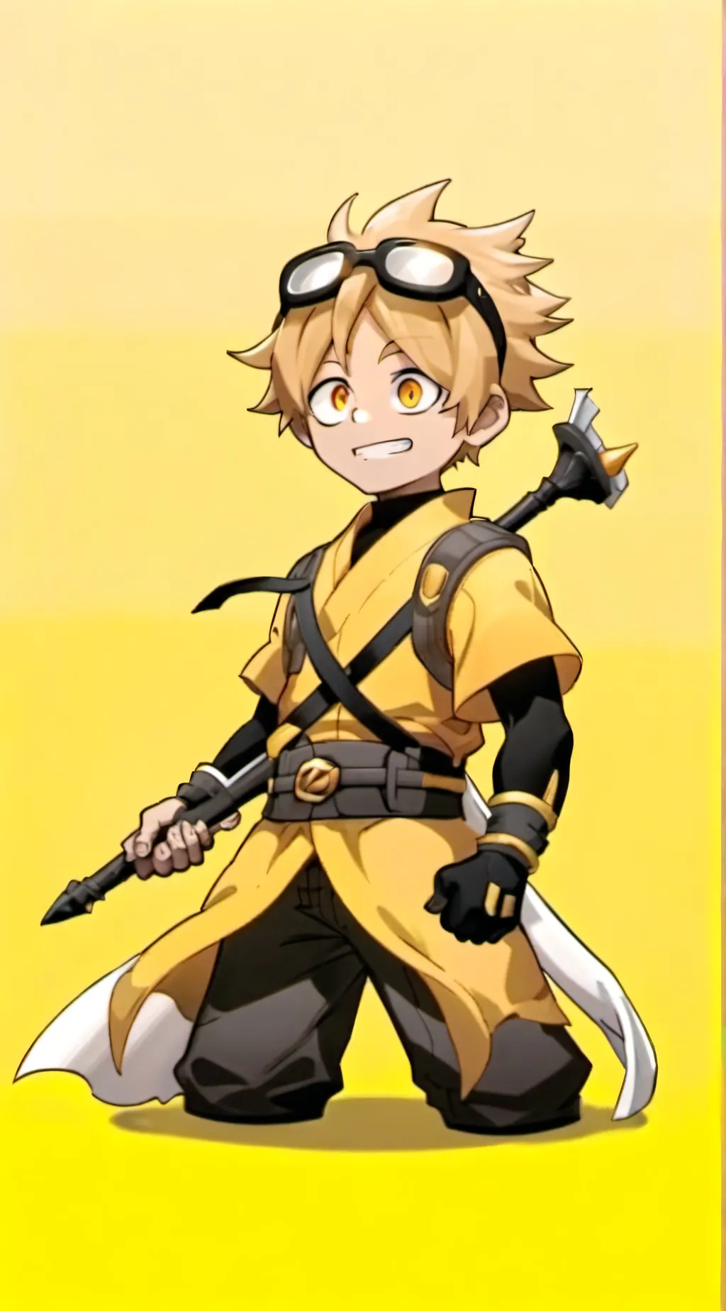 ai character: Baby denki background