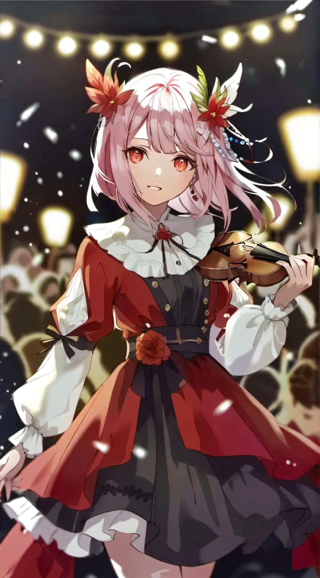 ai character: Girlfriend: FNF background
