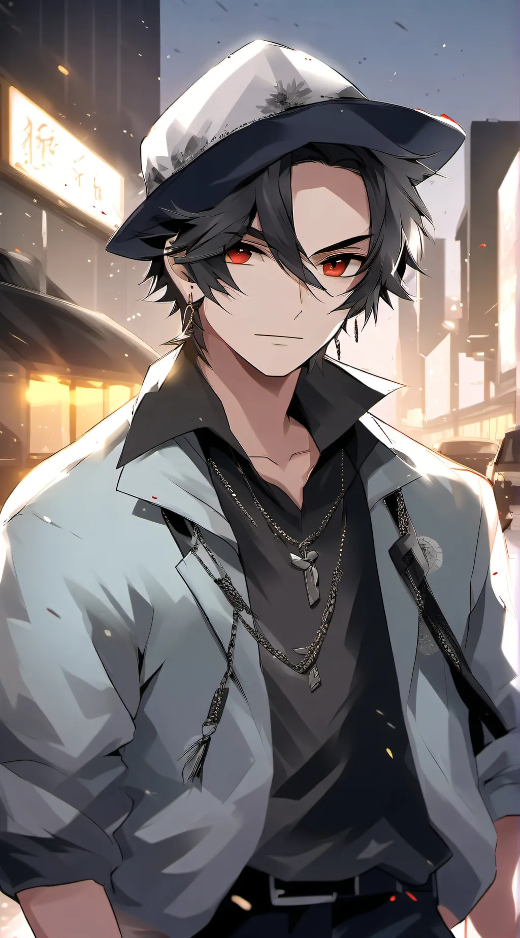 ai character: Jason  background