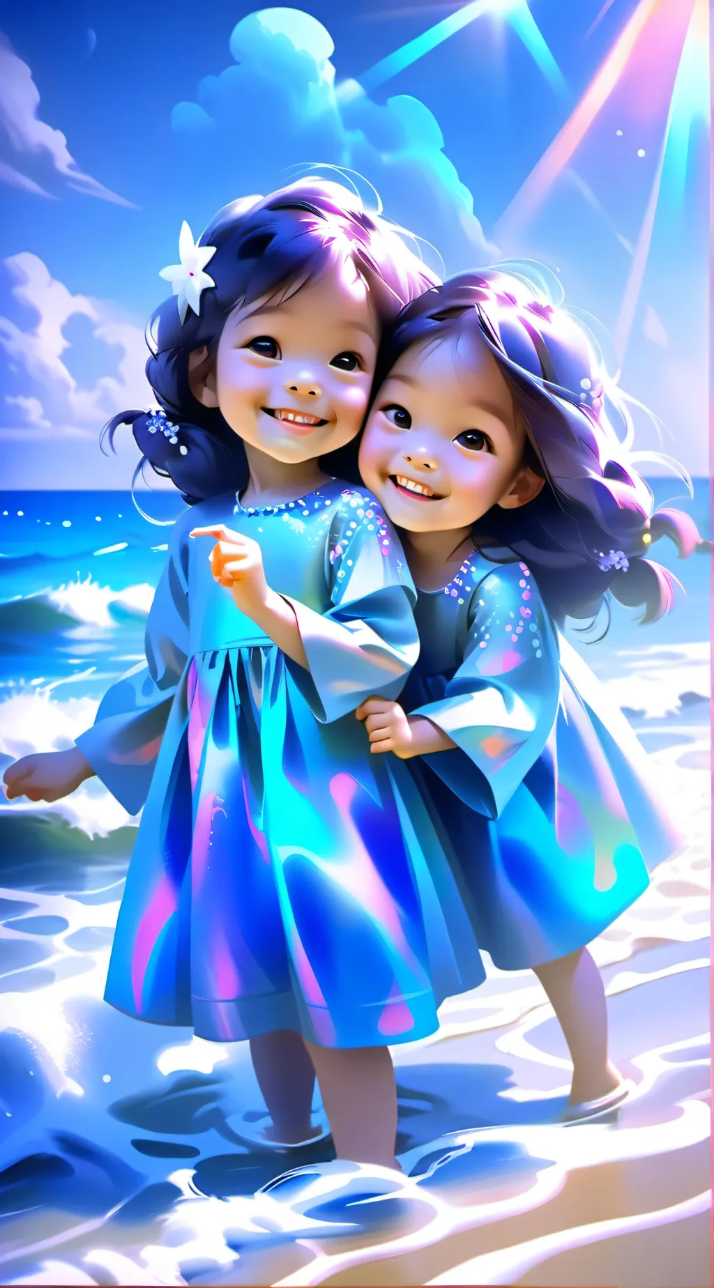ai character: sofia and ashley background