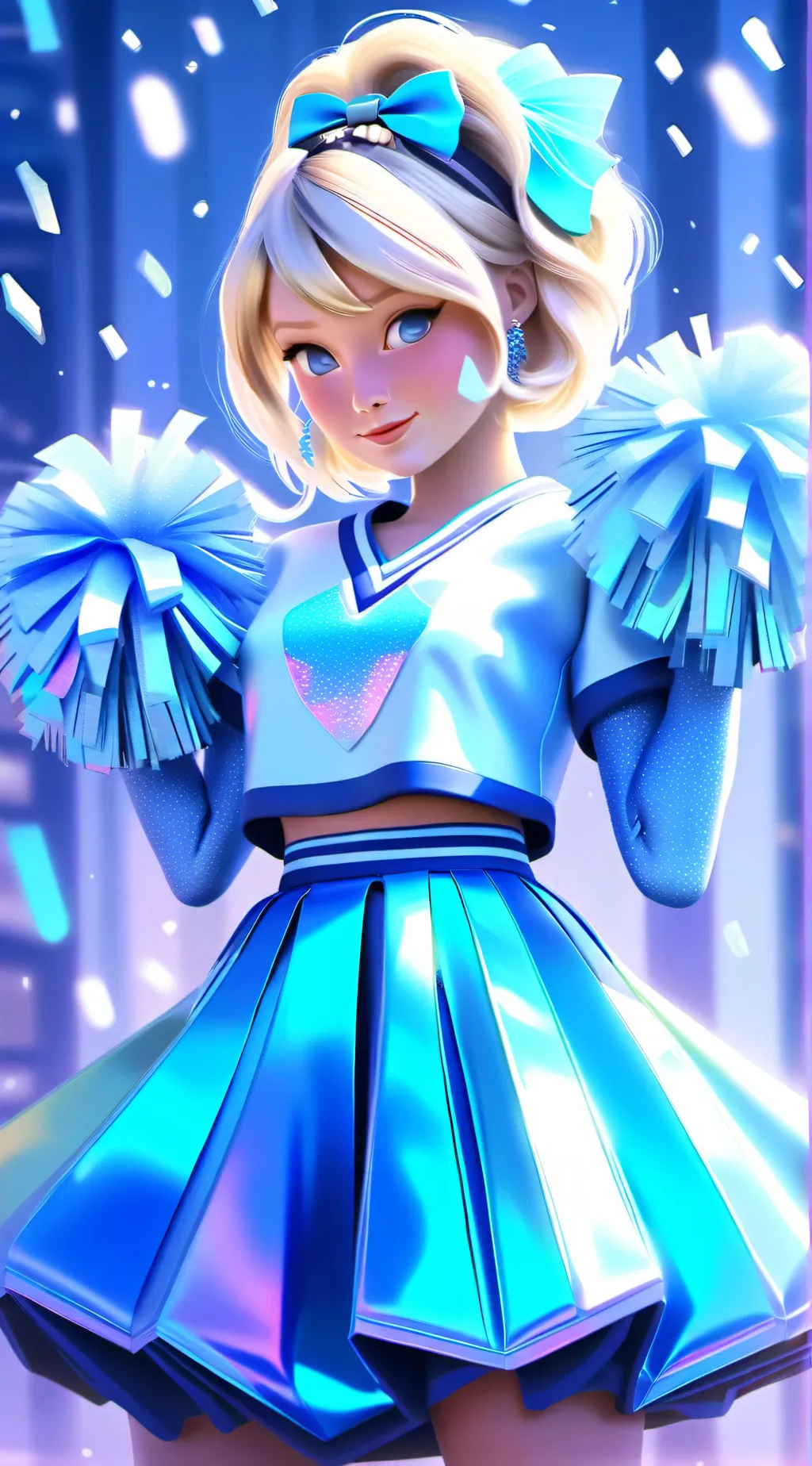 ai character: Aurora  background