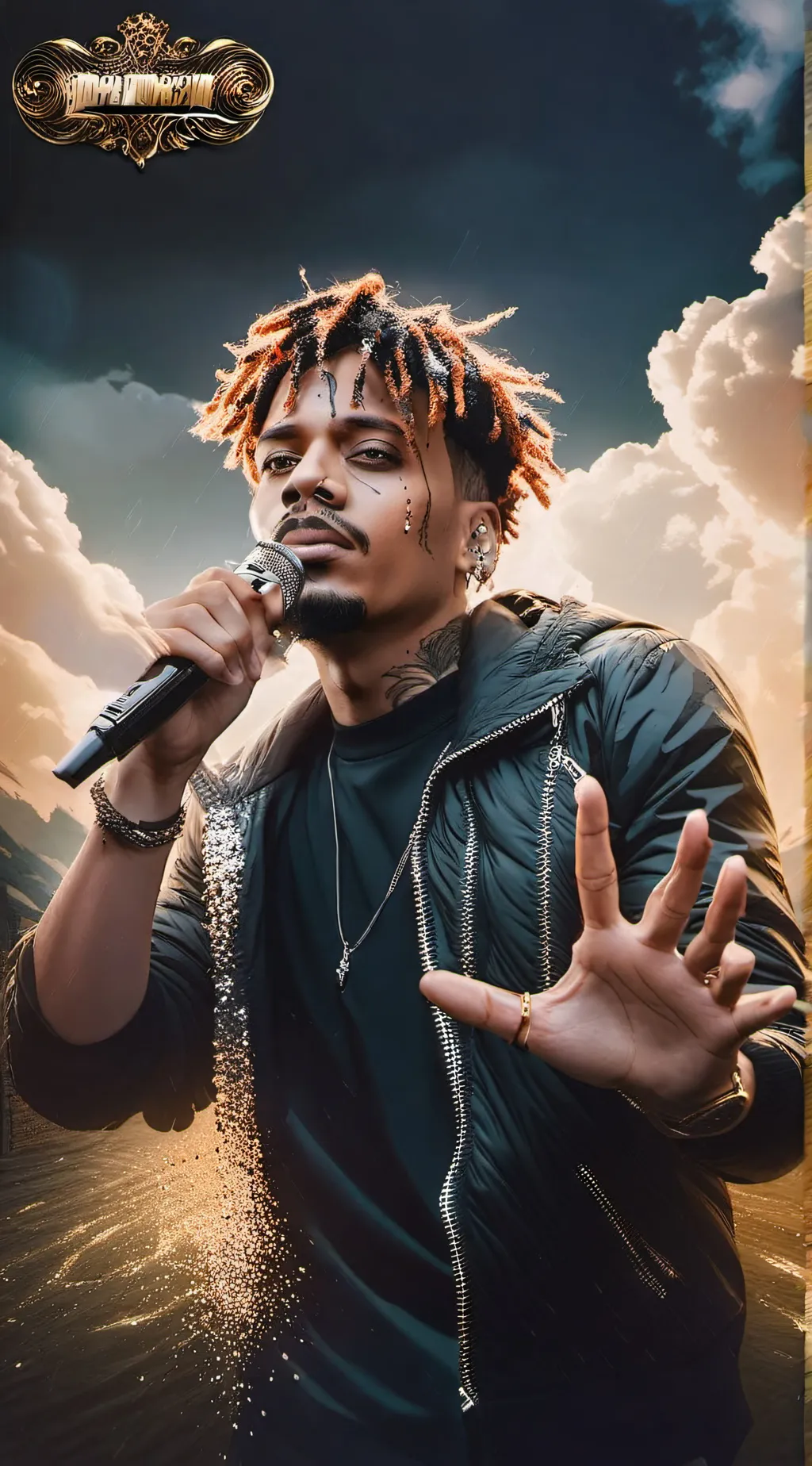 ai character: juice wrld  background