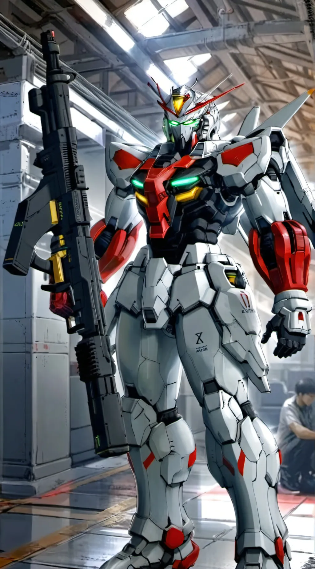 Talkie AI - Chat with Gundam custom 