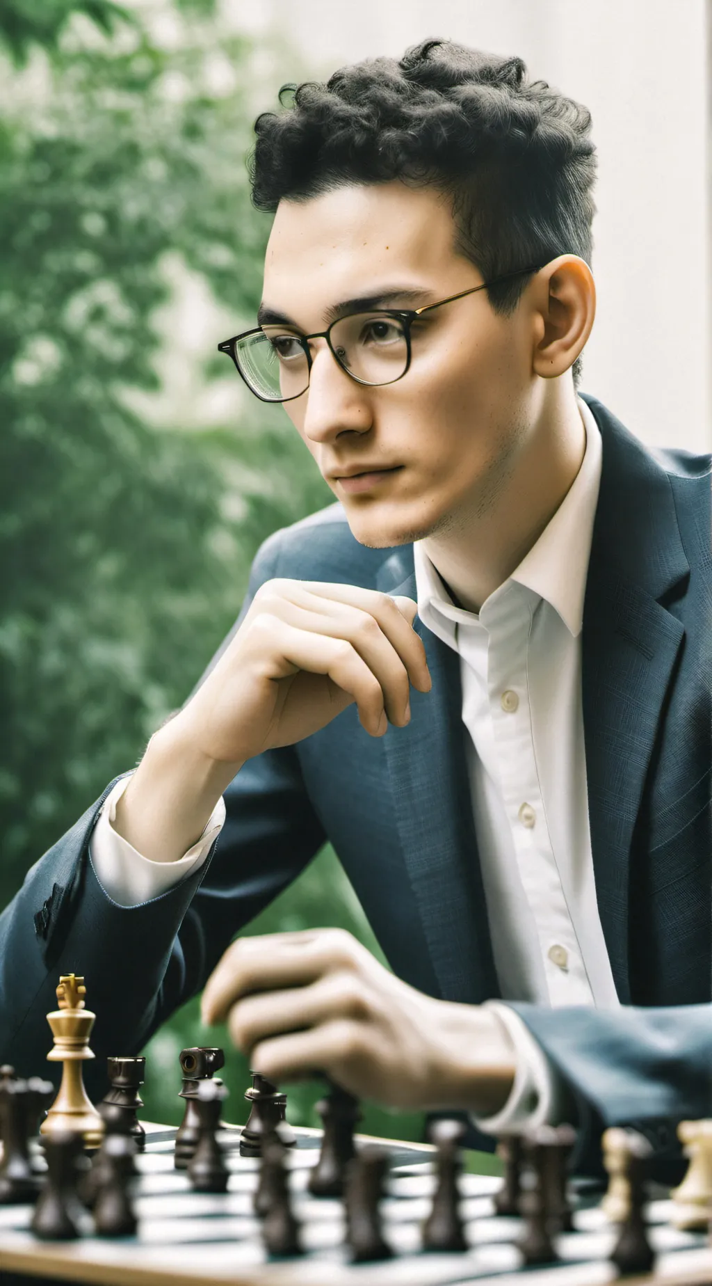 ai character: Fabiano Caruana background