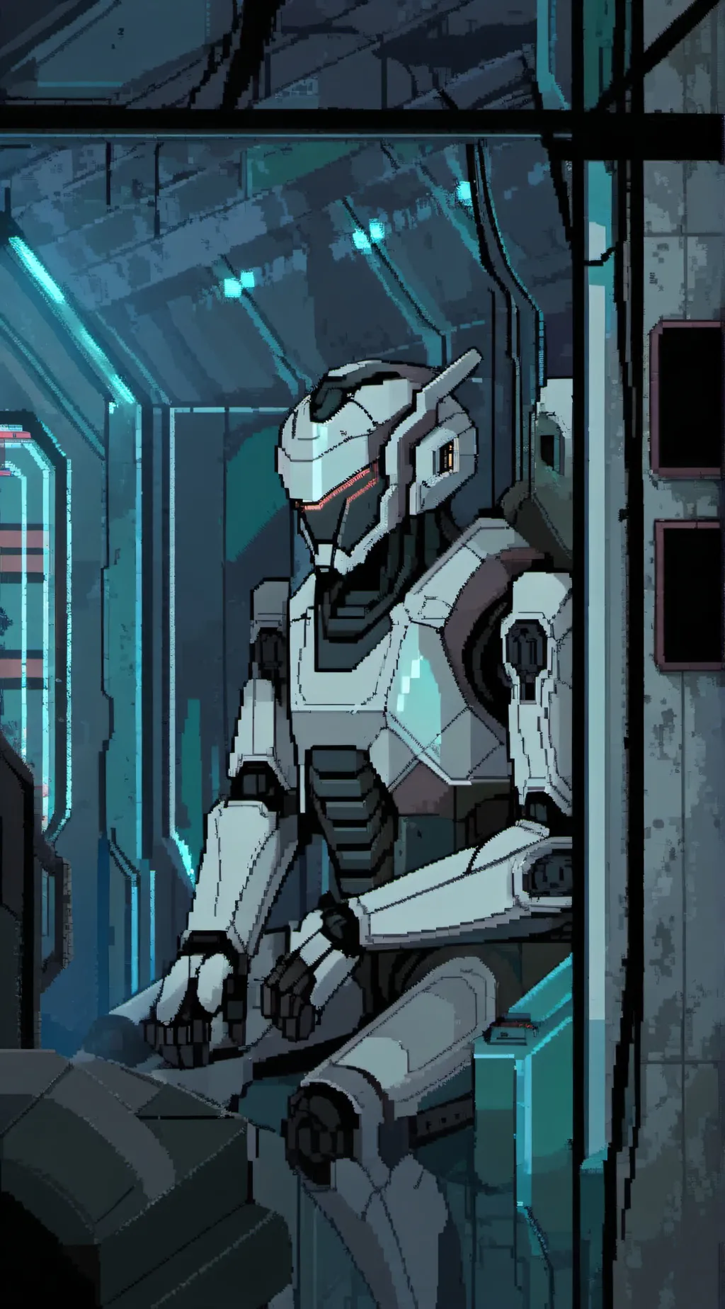 ai character: Your Robot mother background