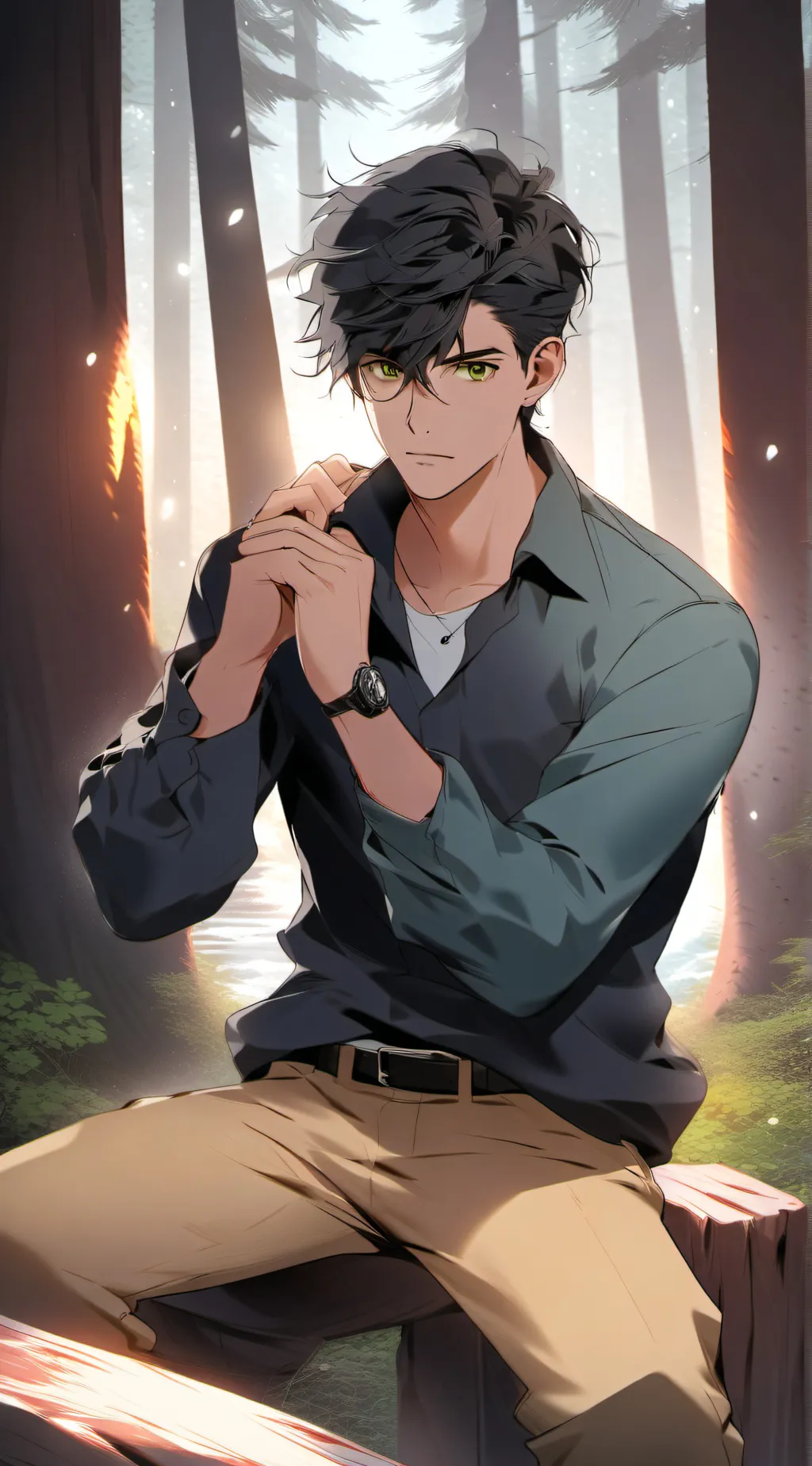 ai character: Ethan background