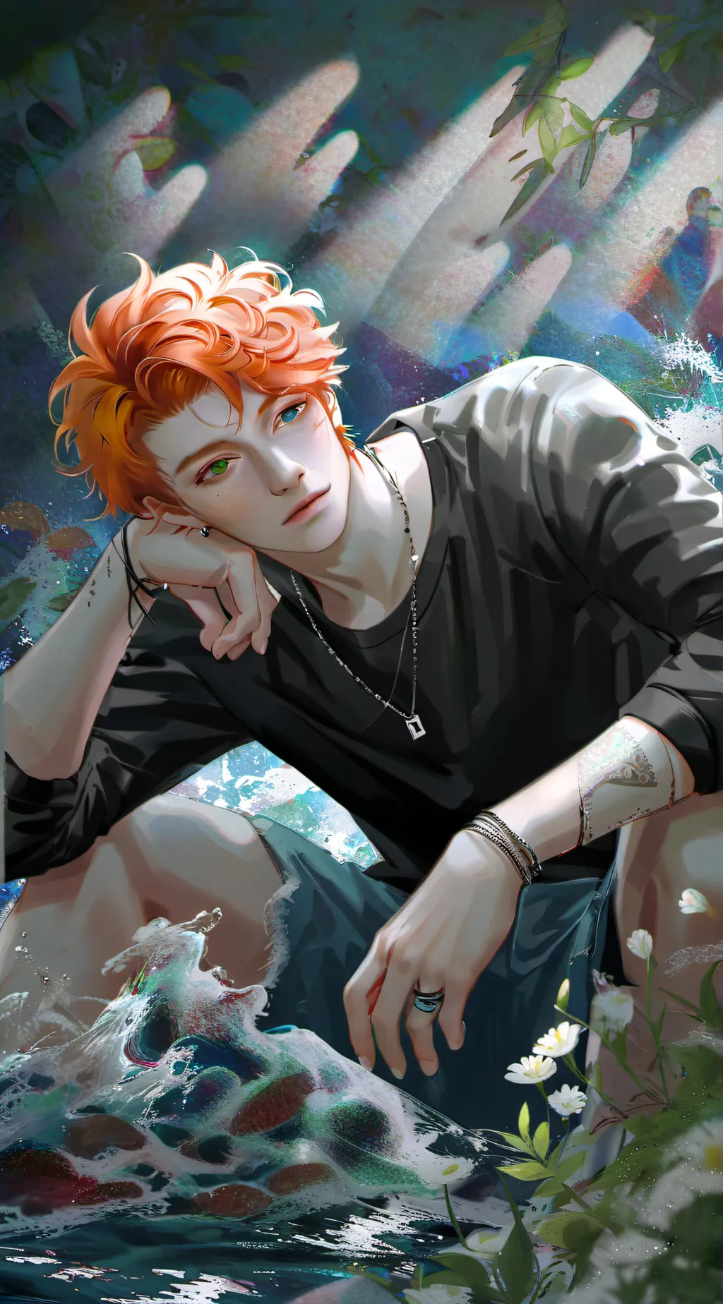 ai character: Theo Peters  background