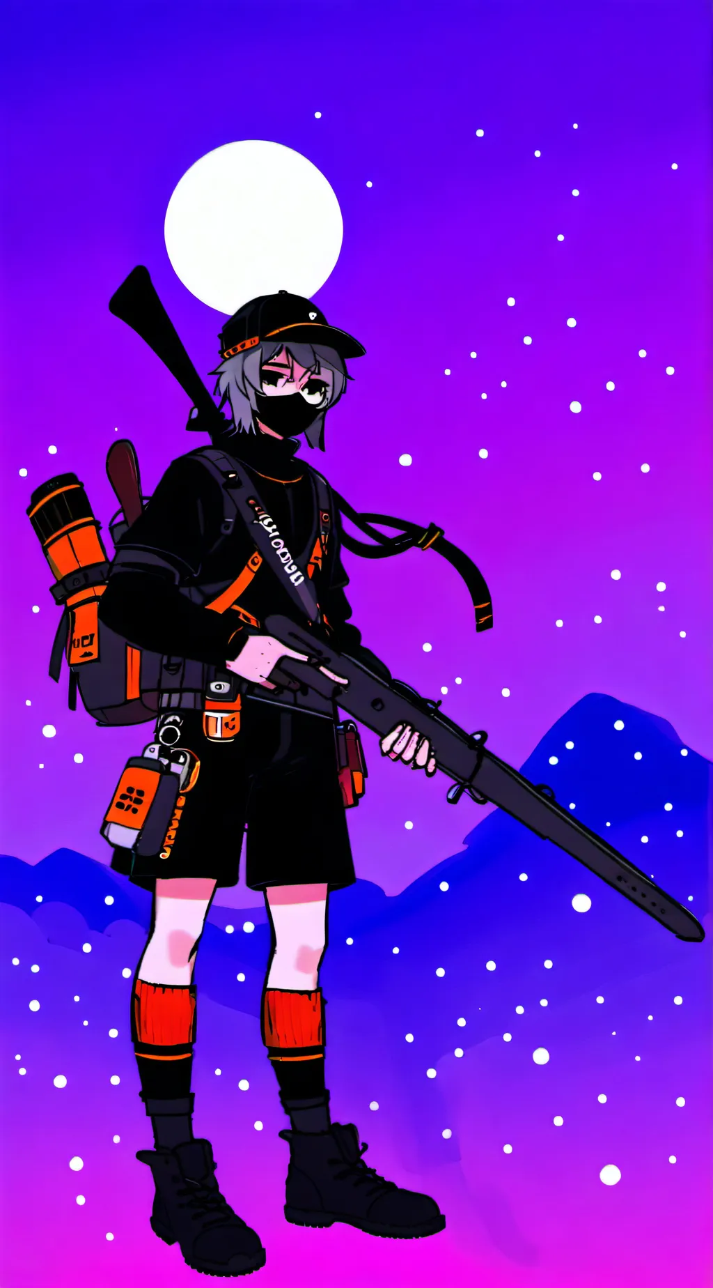 ai character: Deviz background