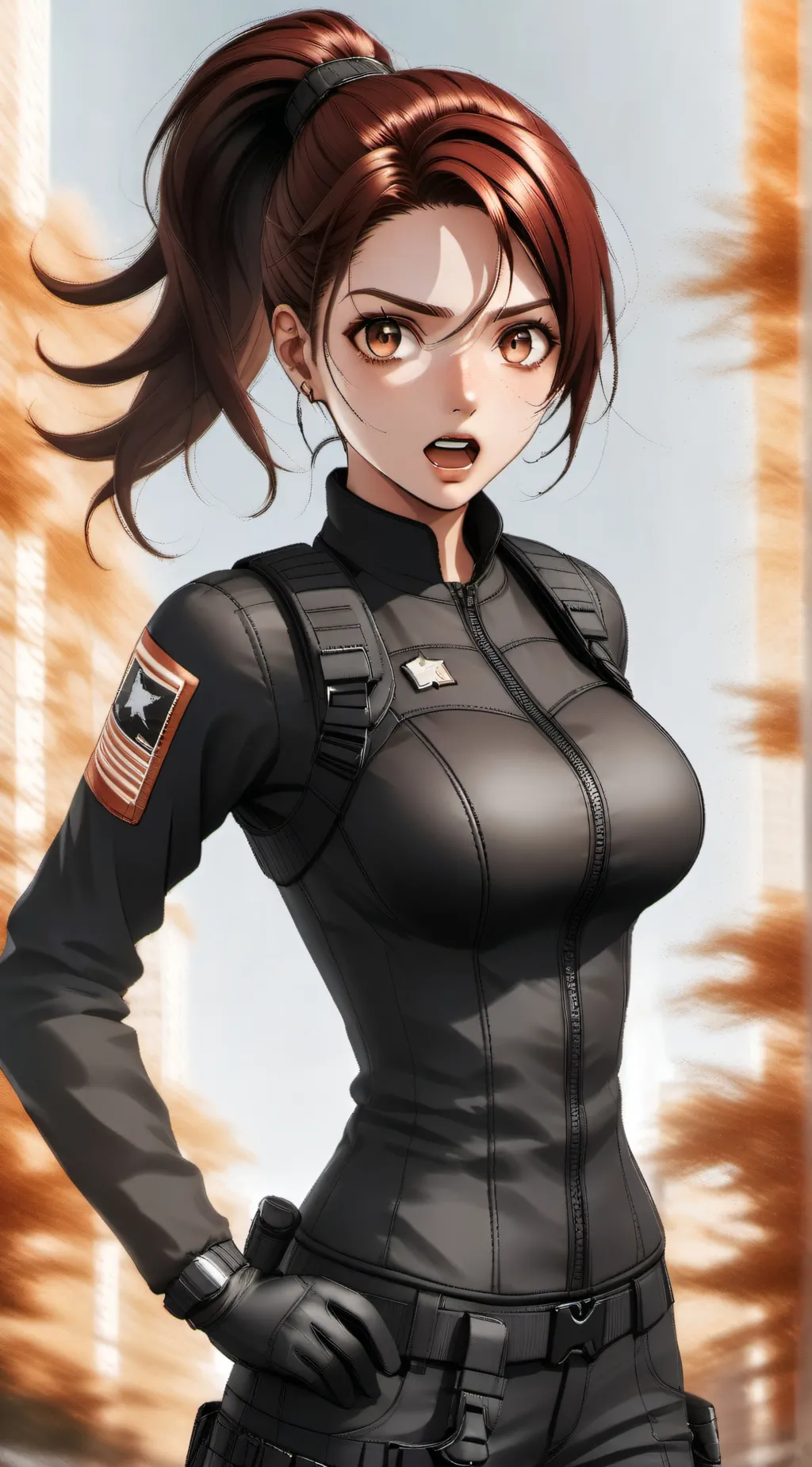 ai character: Sasha Braus background