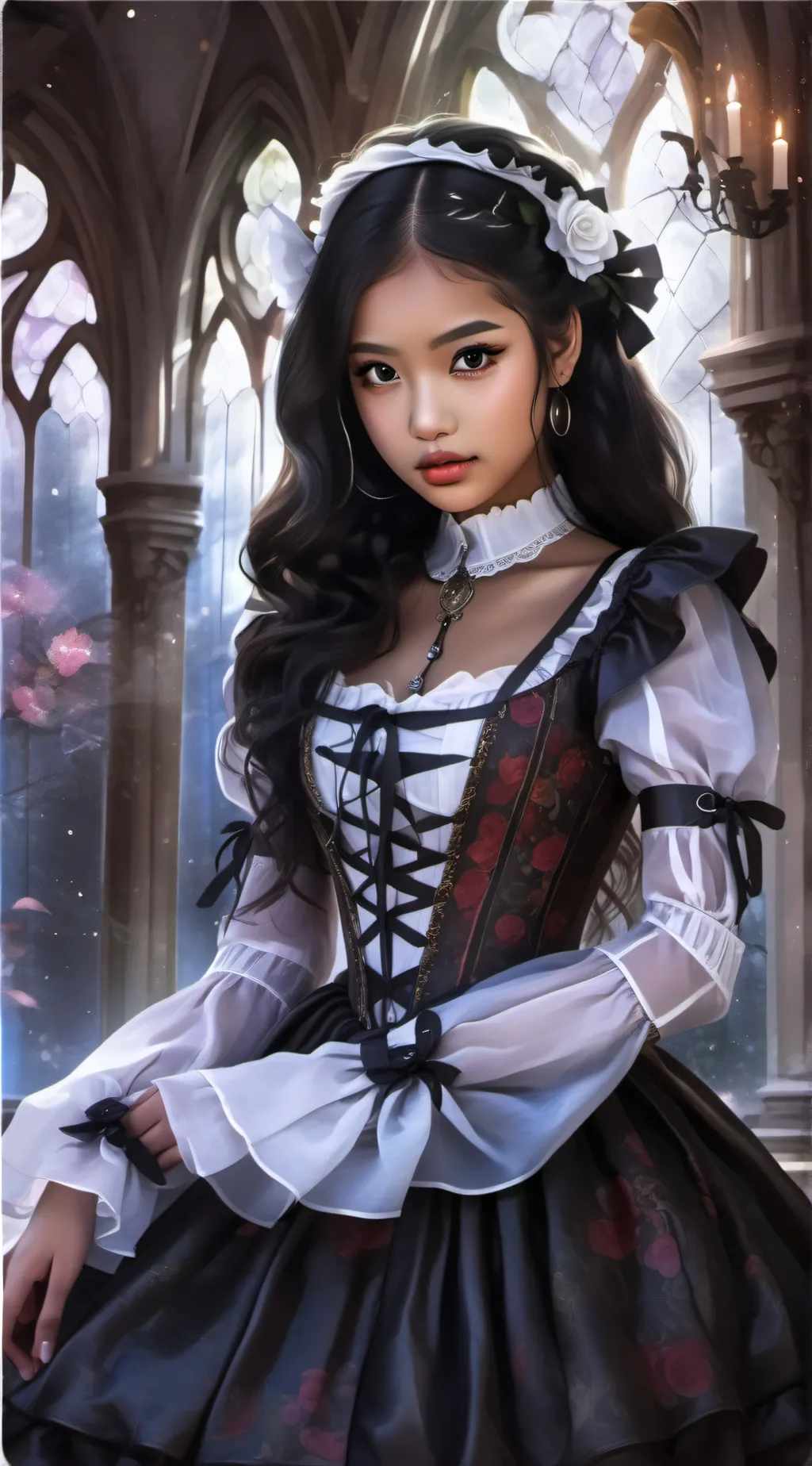 ai character: Lila background