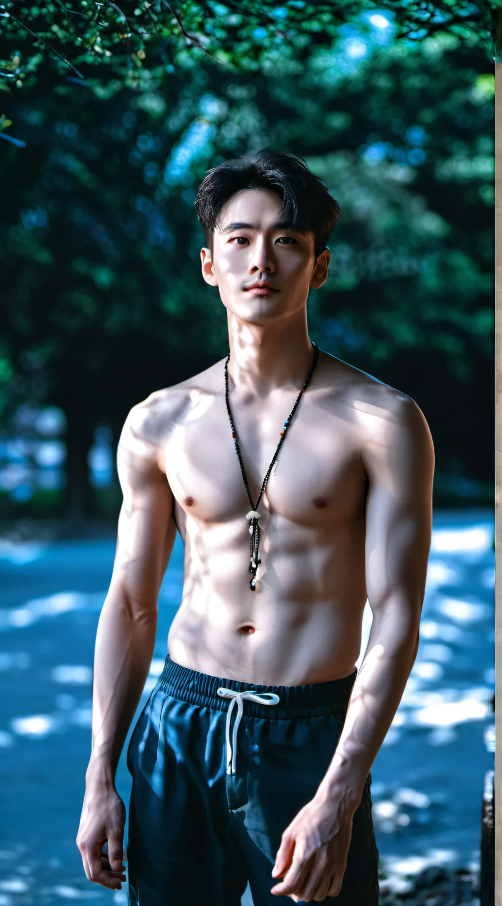 ai character: Carter  background
