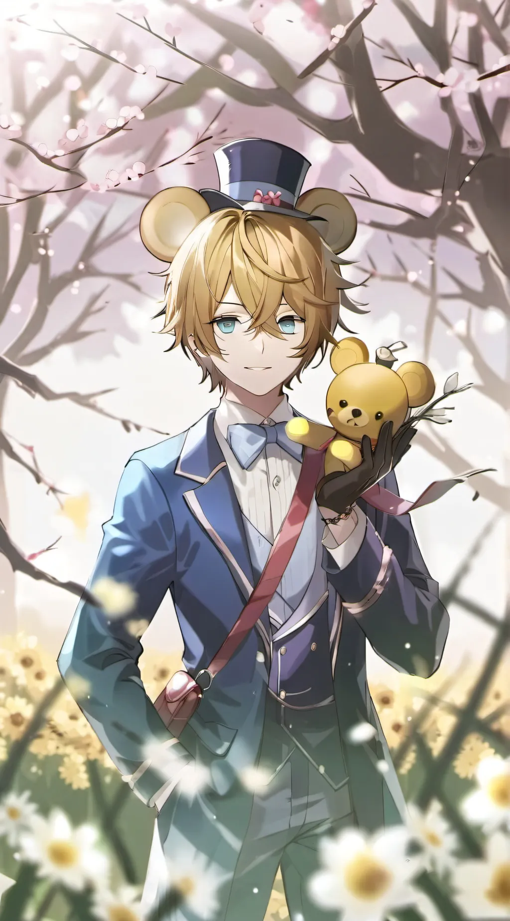 ai character: random background