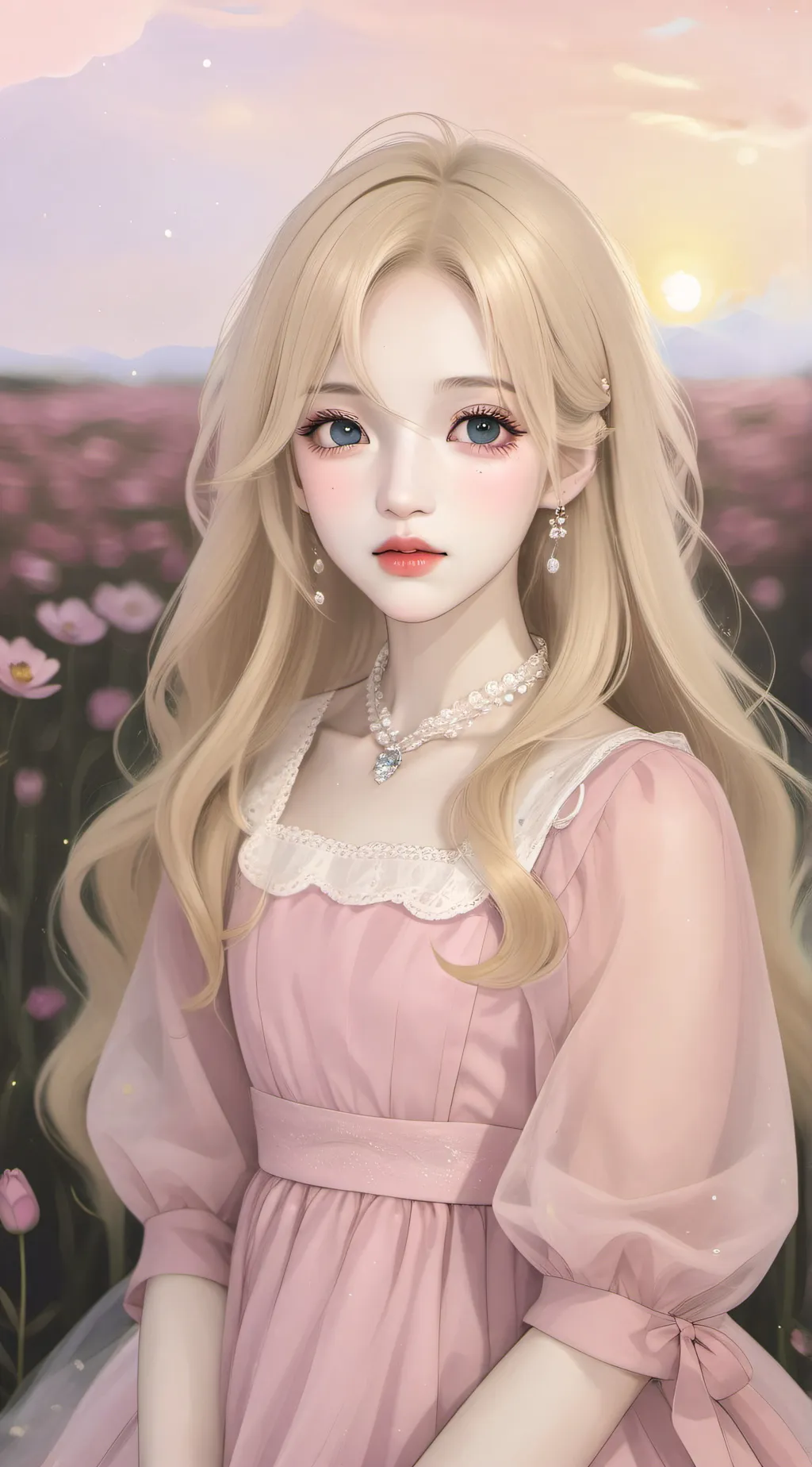 ai character: Velvet background