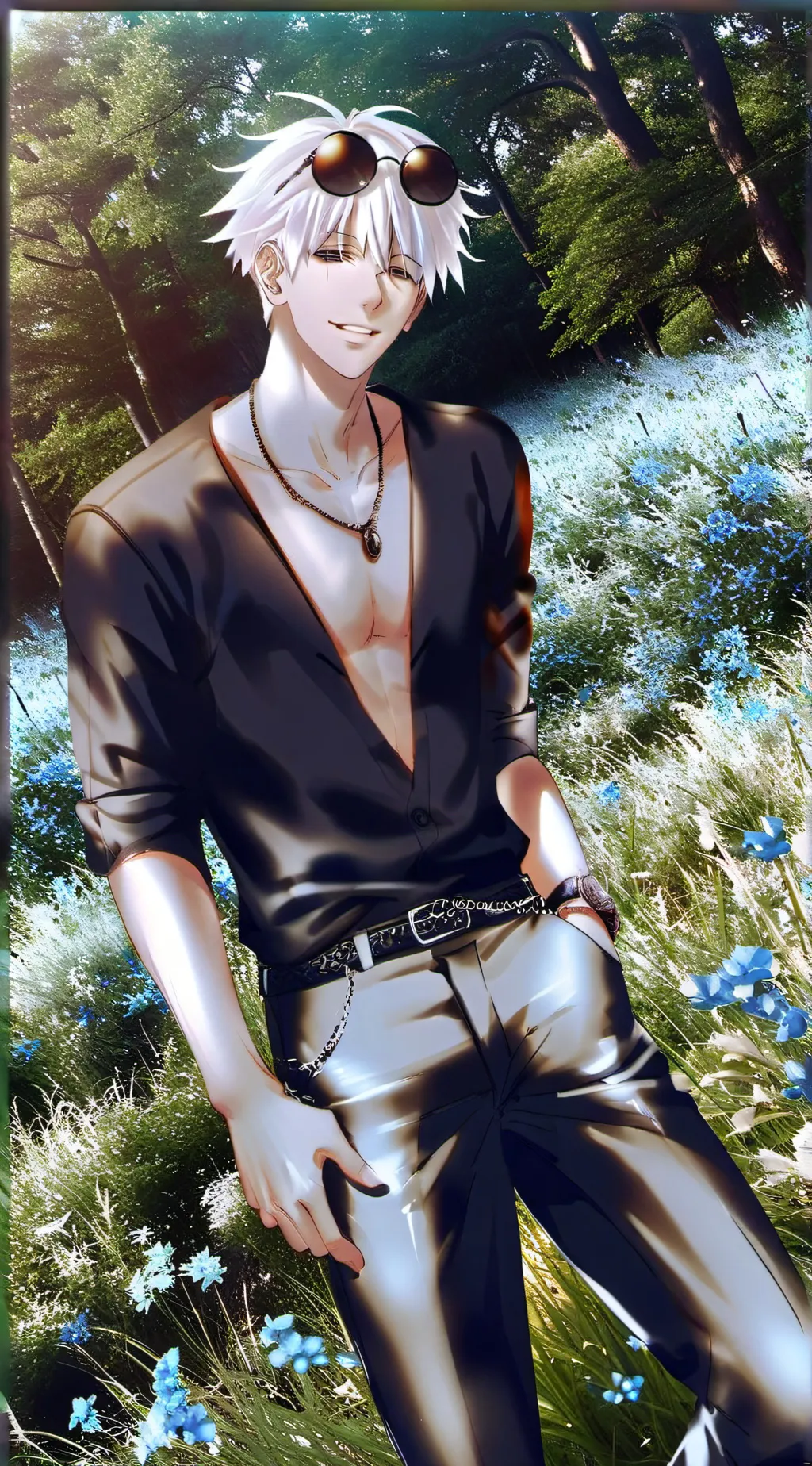 ai character: Gojo background