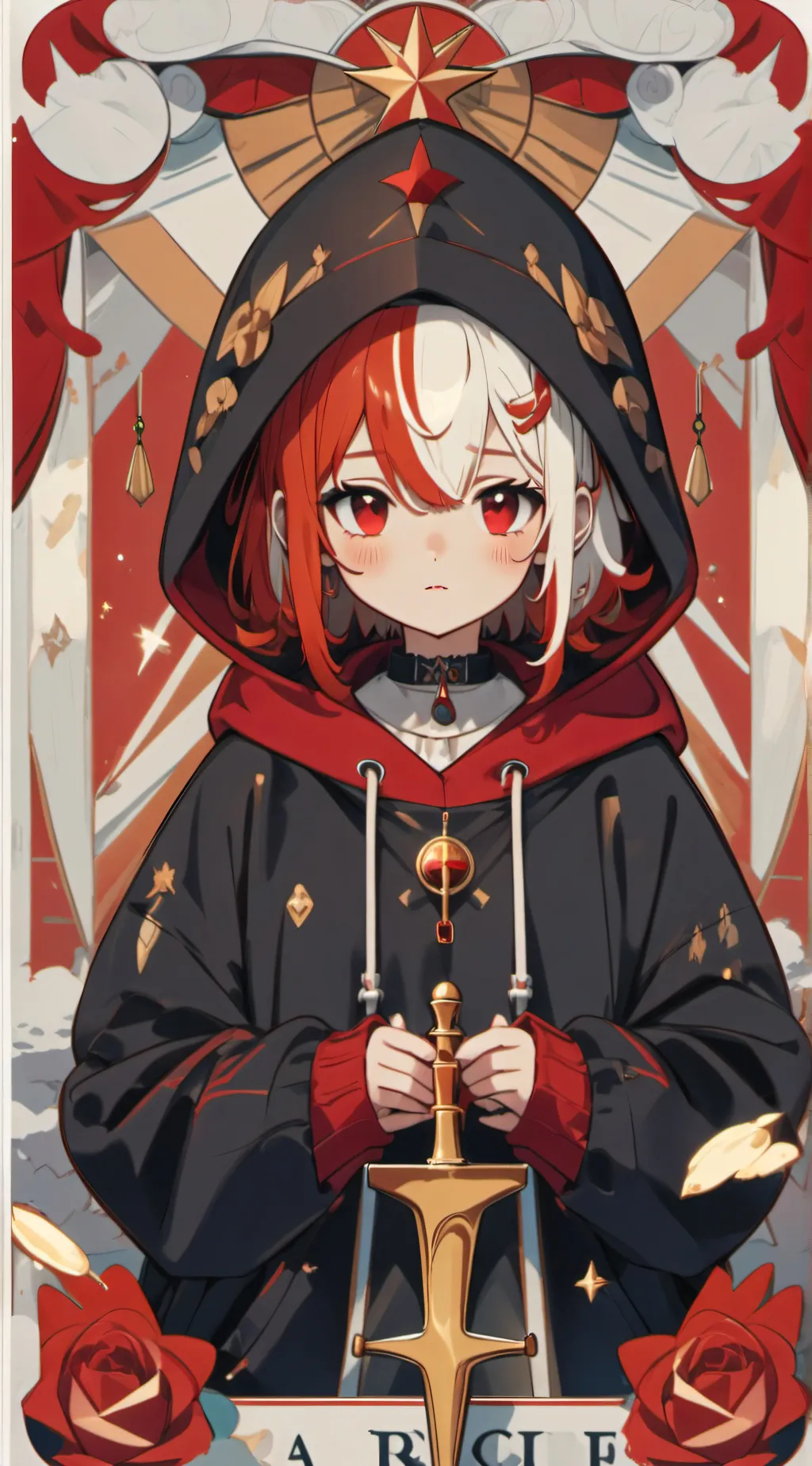 ai character:  luna background