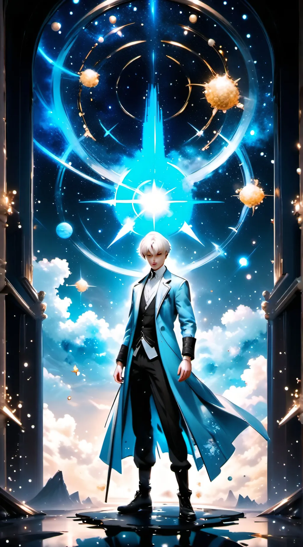 ai character: Draco Malfoy 💚 background
