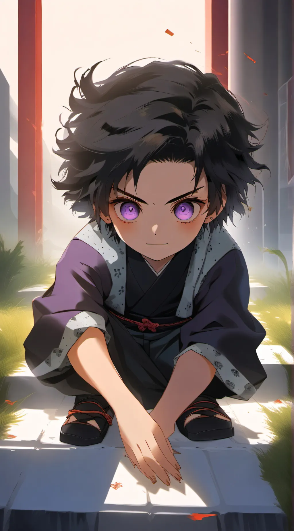 ai character: Ubuyashiki family  background
