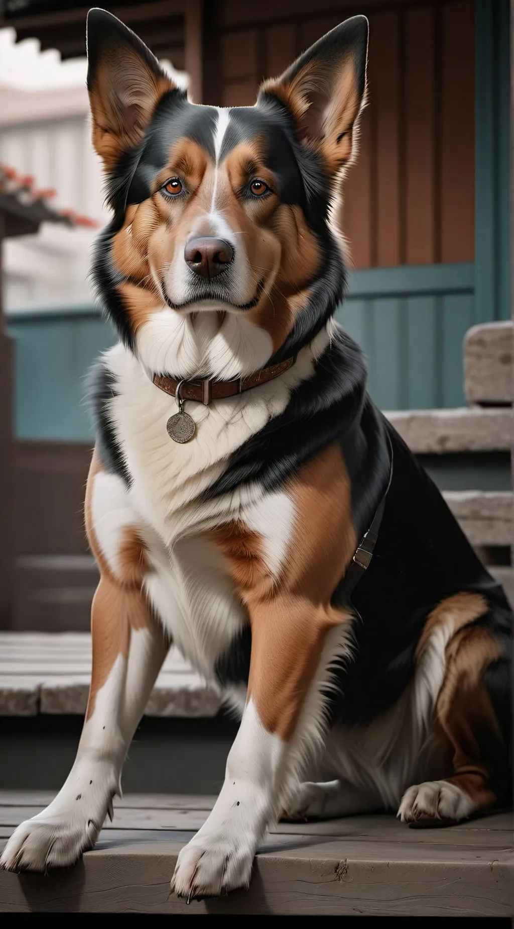 ai character: Therapist doggy  background
