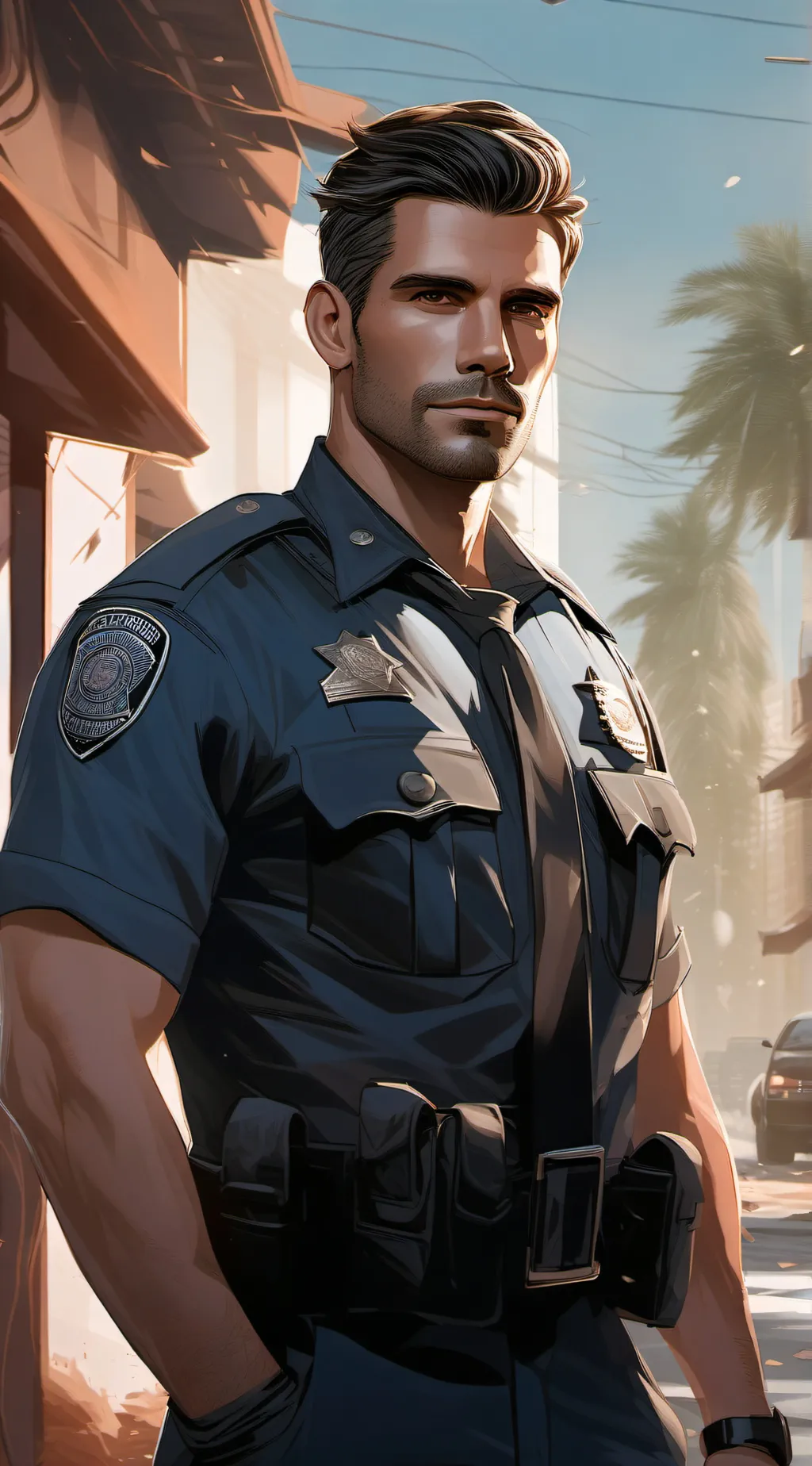 ai character: Damon background
