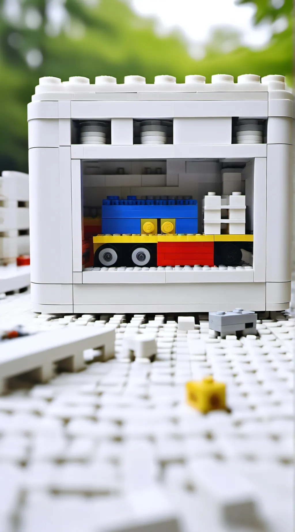 ai character: Lego© background