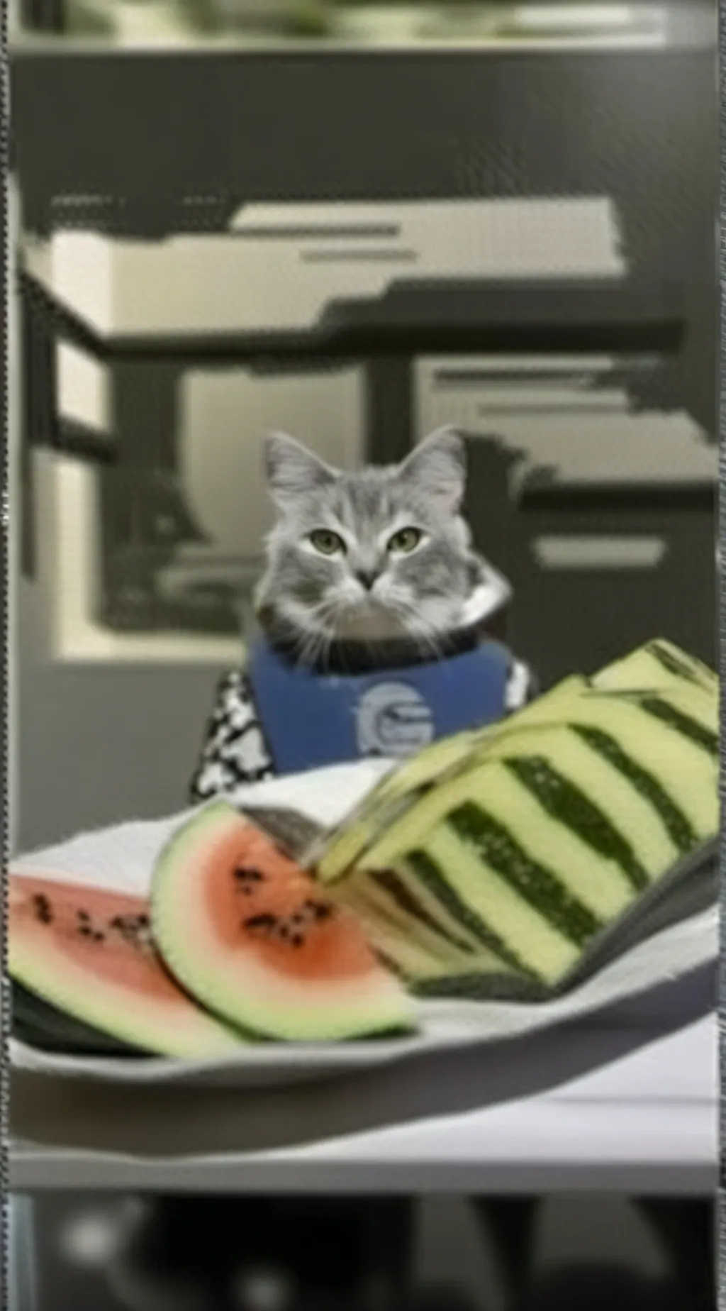 ai character: Melon background