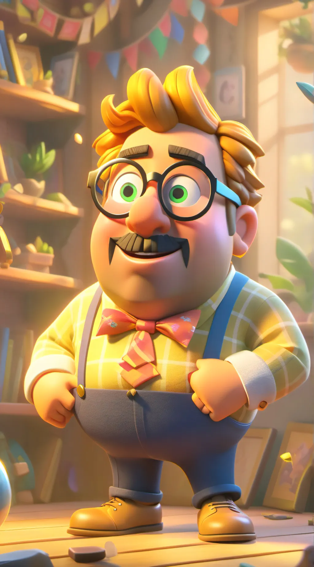 ai character: carl wheezer background