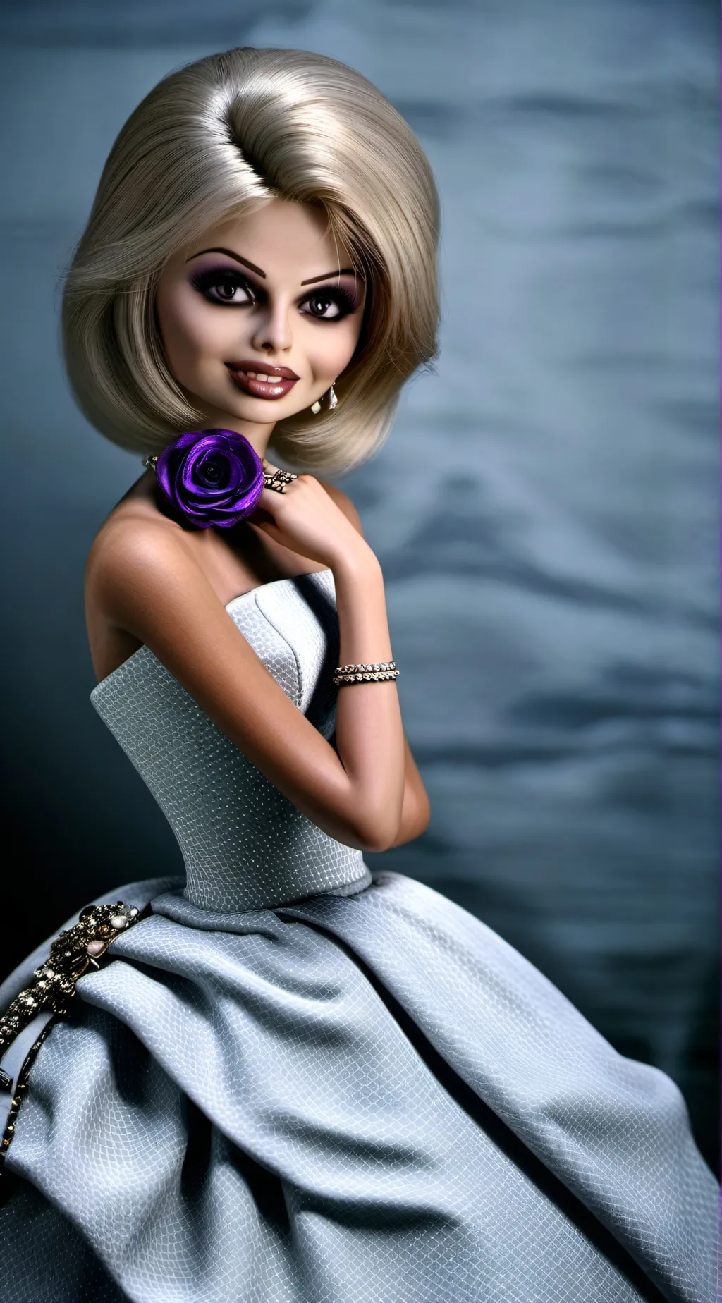 ai character: Tiffany ray background