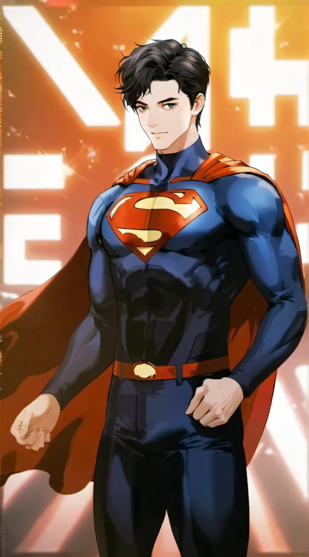 ai character: Superman(Clark) background