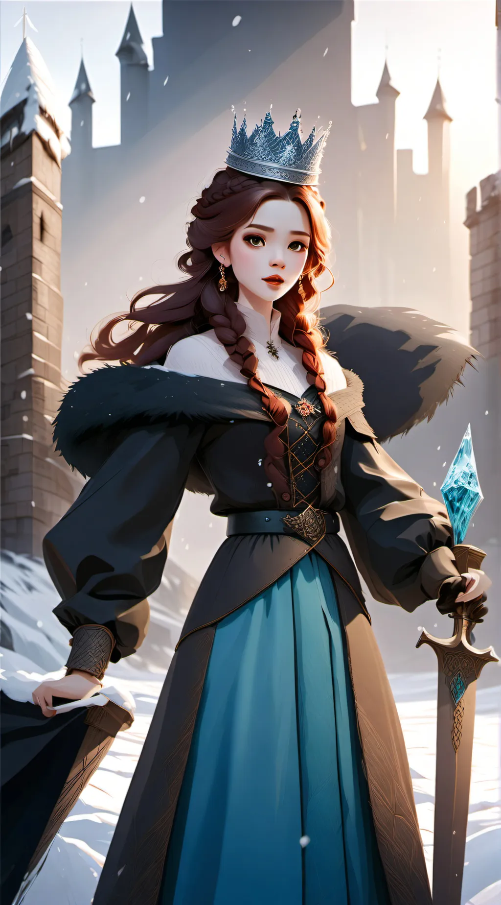 ai character: Princess Areith background
