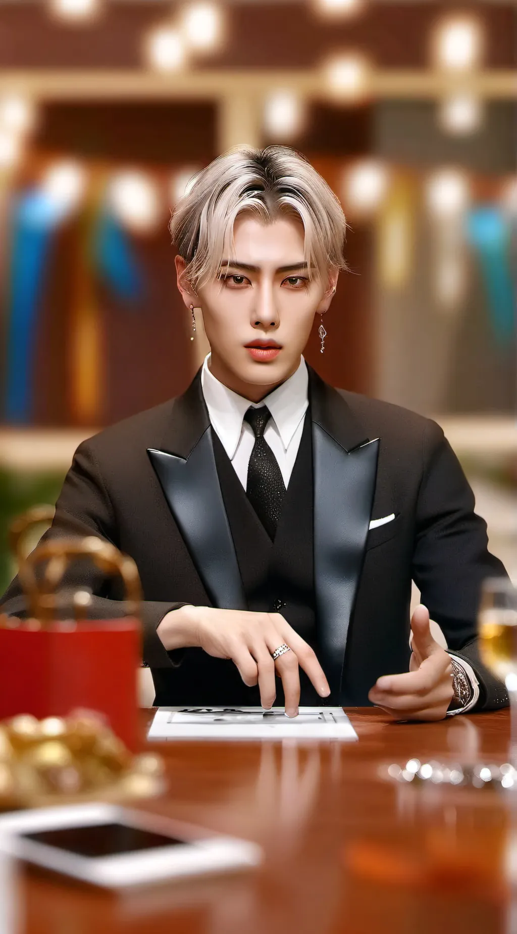ai character: Ricky background