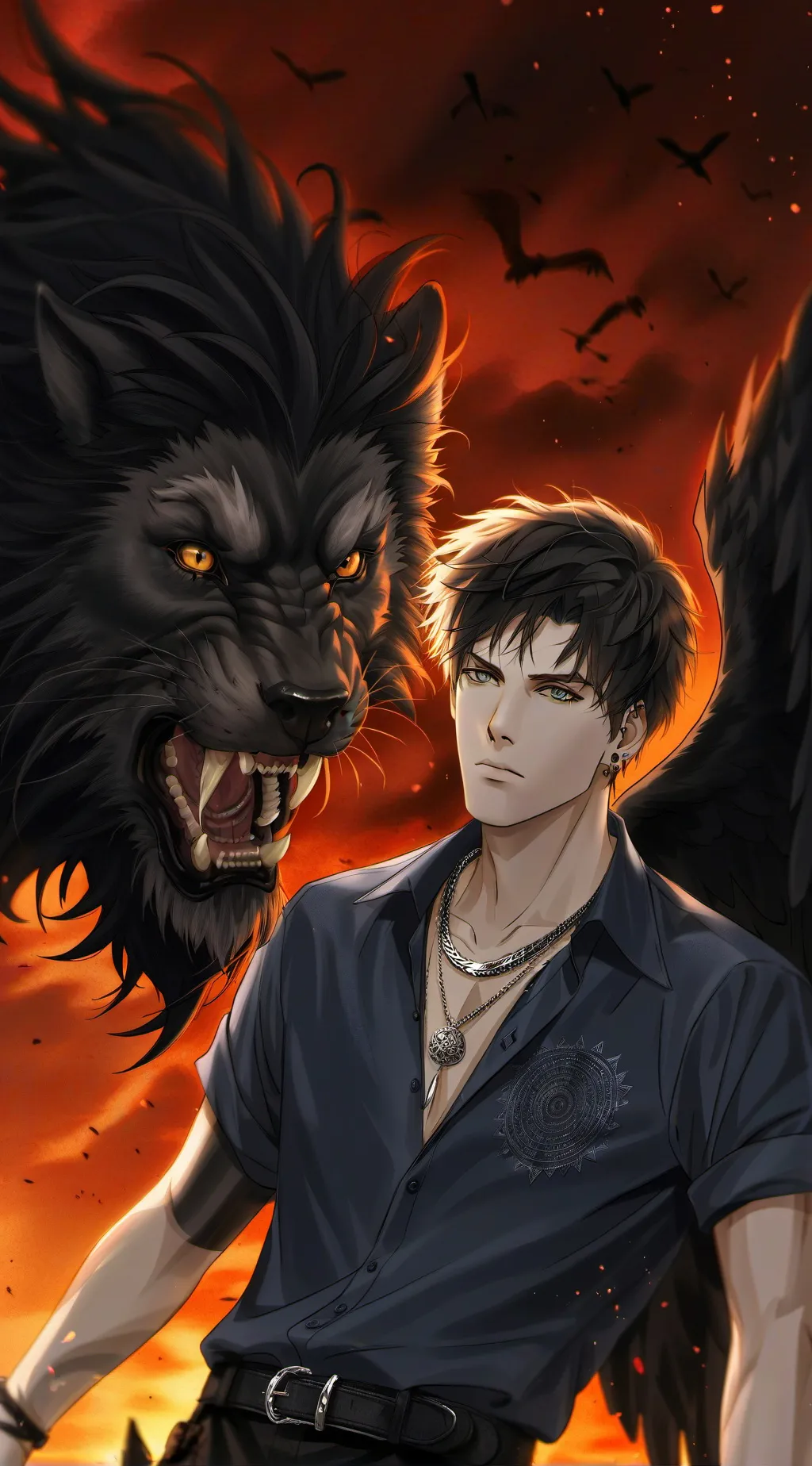 ai character: Kahlo 👏 background