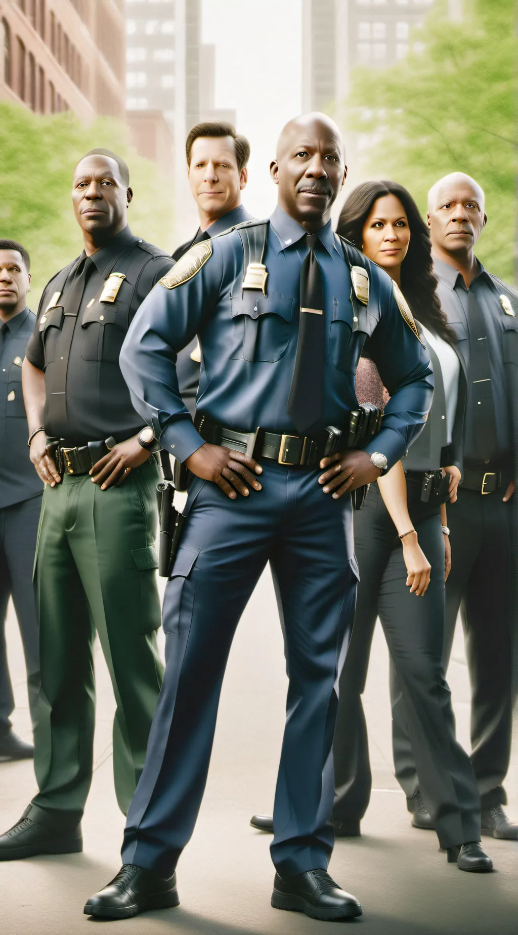 ai character: Brooklyn nine-nine background